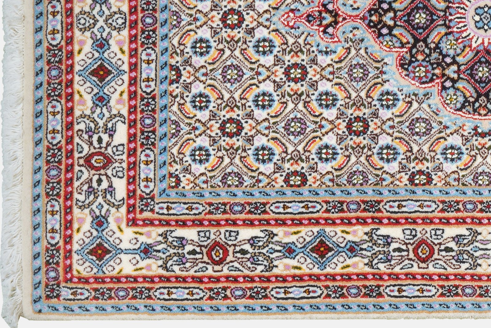 Moud Mahi — Hand-knotted, 76x121 cm, Beige, 100% Virgin Wool | View 3