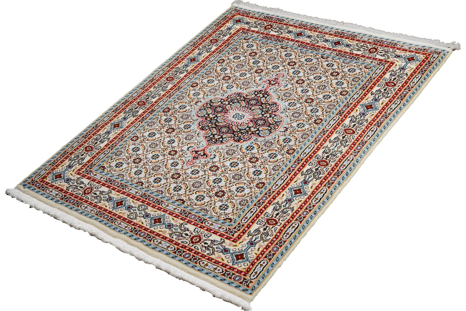 Moud Mahi — Hand-knotted, 76x121 cm, Multicolor, 100% Virgin Wool | View 5