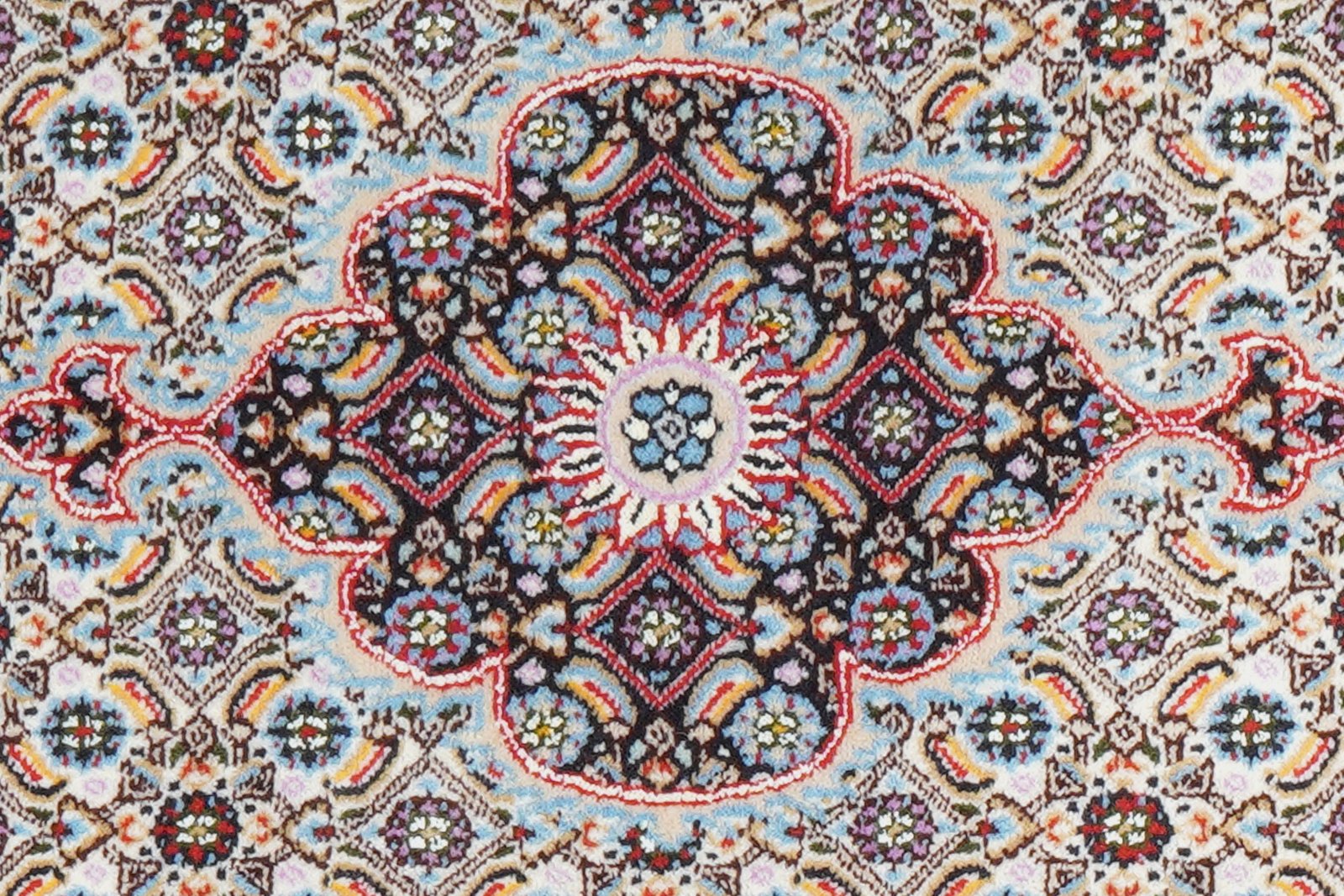Moud Mahi — Hand-knotted, 76x121 cm, Beige, 100% Virgin Wool | View 6