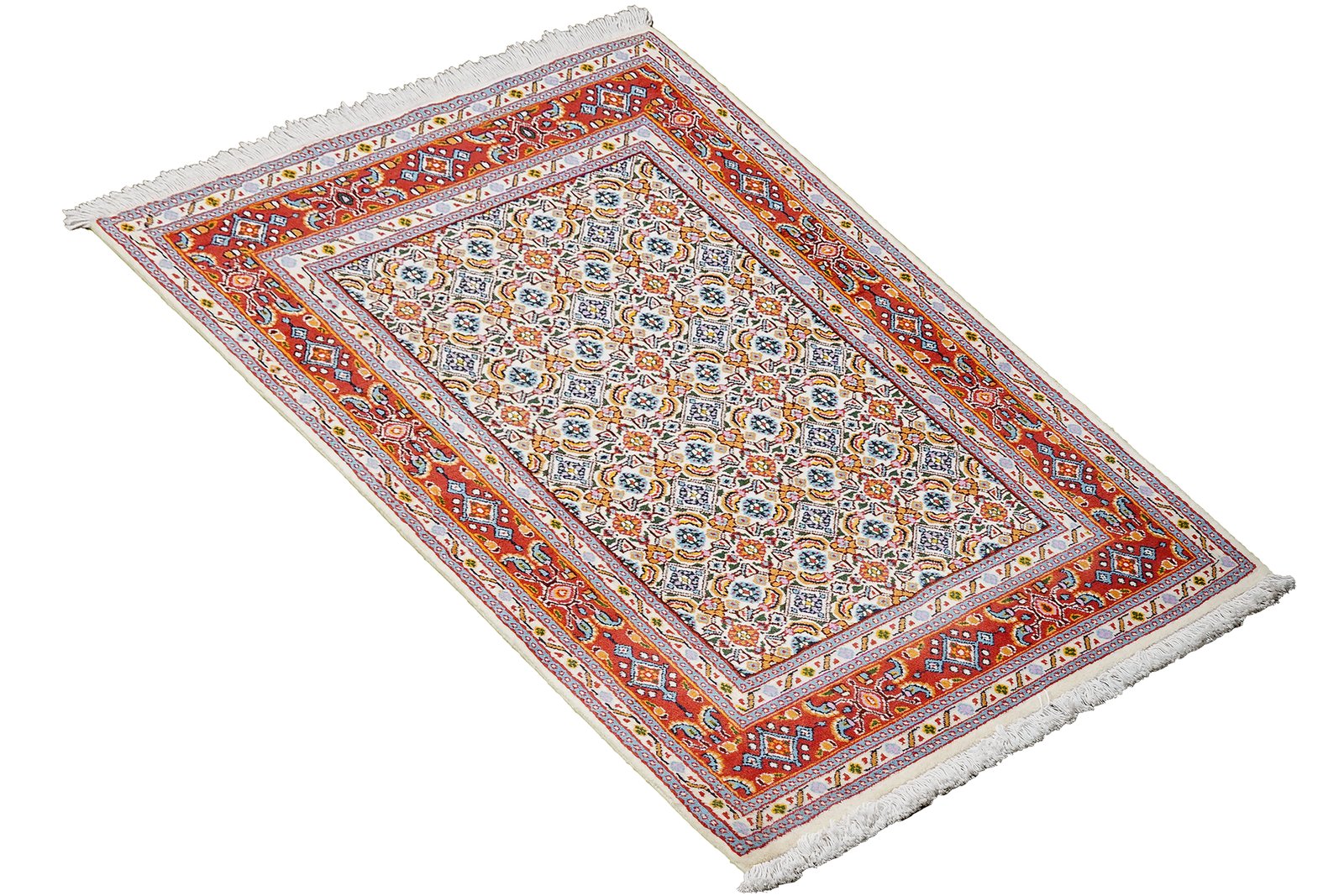 Moud Mahi — Hand-knotted, 79x118 cm, Multicolor, 100% Virgin Wool | View 4