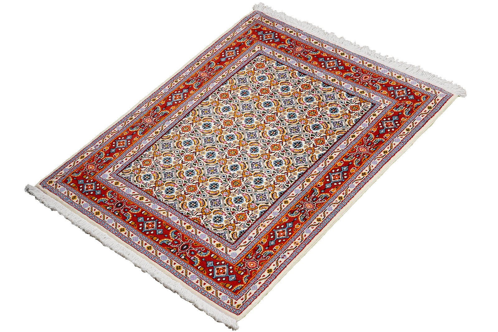 Moud Mahi — Hand-knotted, 79x118 cm, Multicolor, 100% Virgin Wool | View 5