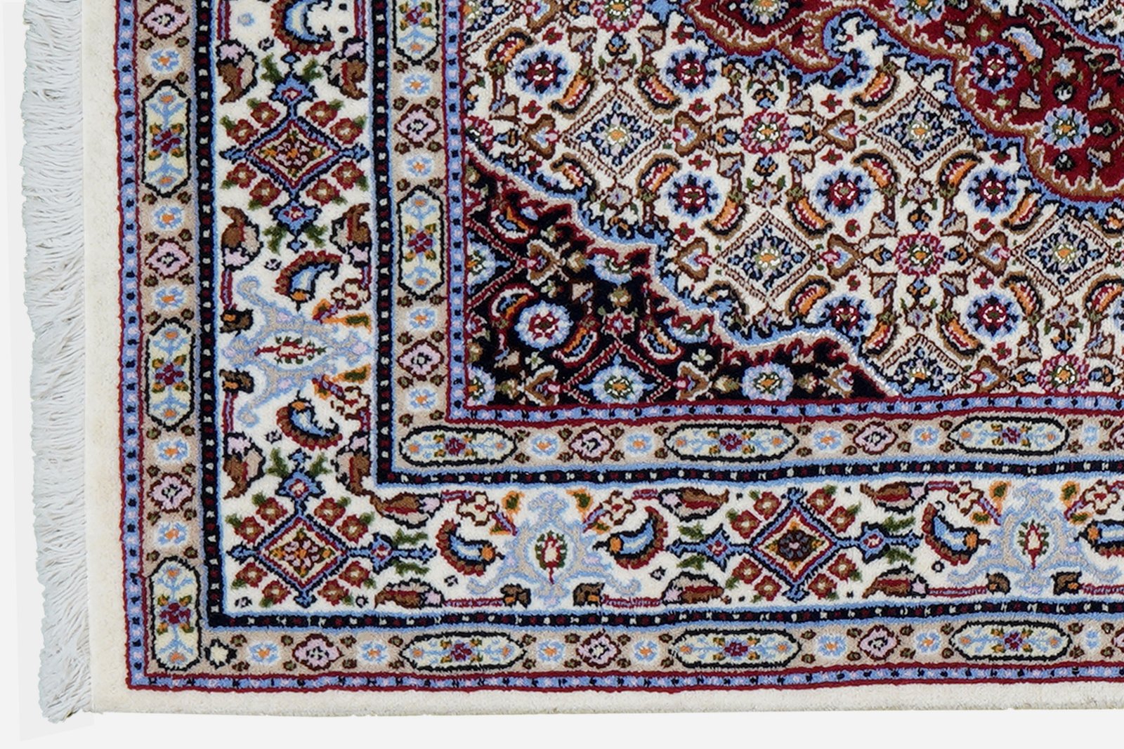 Moud Mahi — Hand-knotted, 74x118 cm, Beige, 100% Virgin Wool | View 3
