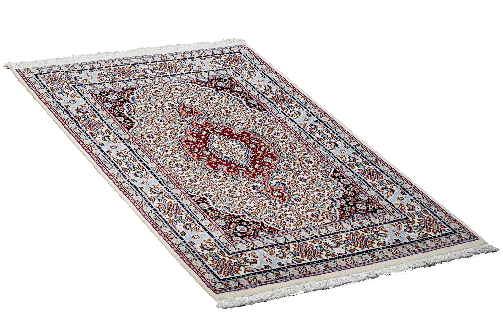 Moud Mahi — Hand-knotted, 74x118 cm, Beige, 100% Virgin Wool | View 4