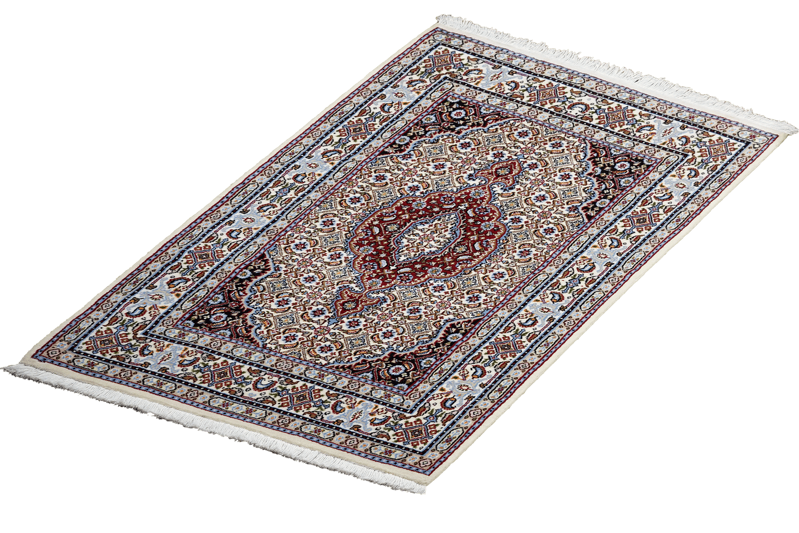 Moud Mahi — Hand-knotted, 74x118 cm, Beige, 100% Virgin Wool | View 5