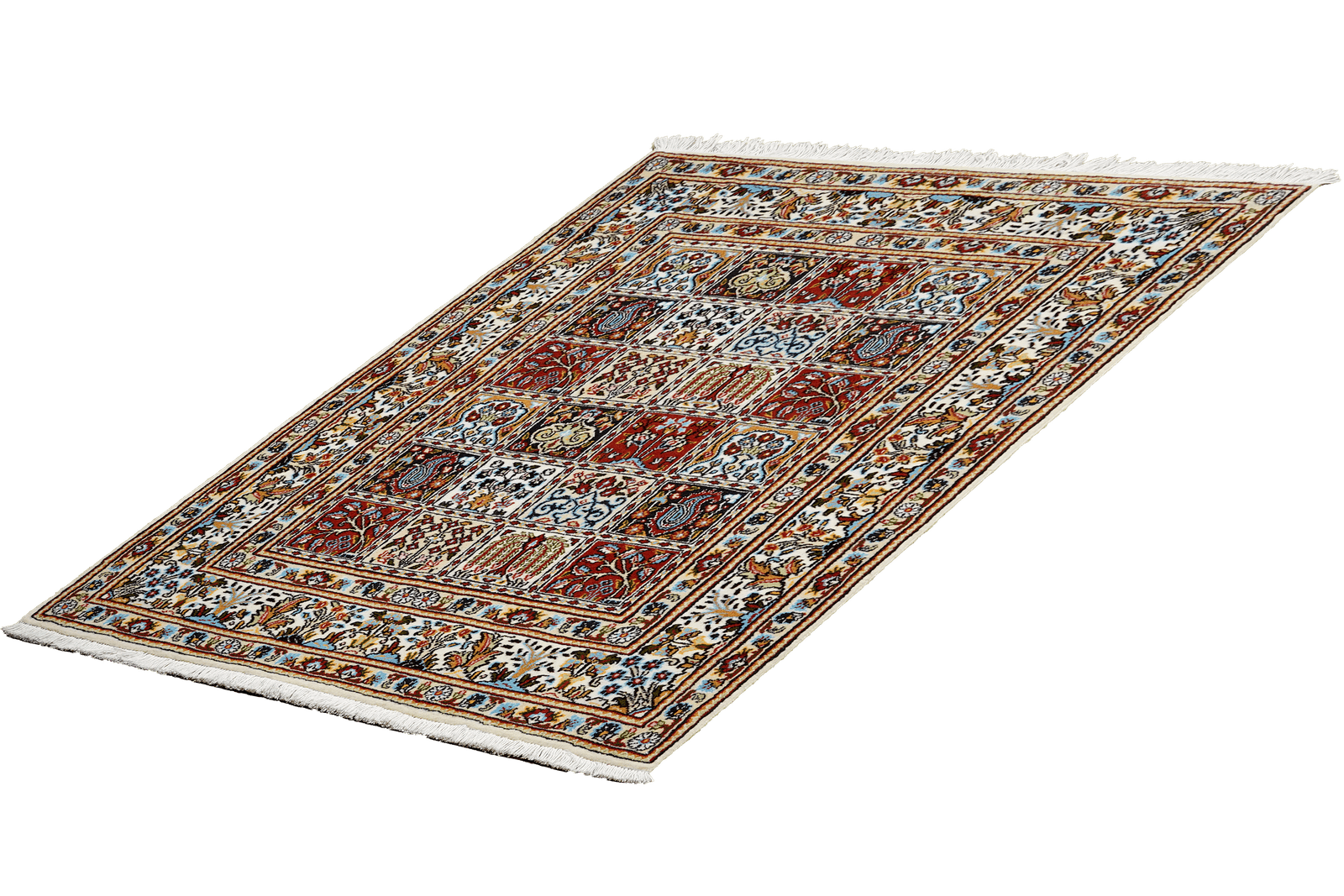 Moud Felder — Hand-knotted, 95x142 cm, Multicolor, 100% Virgin Wool | View 5