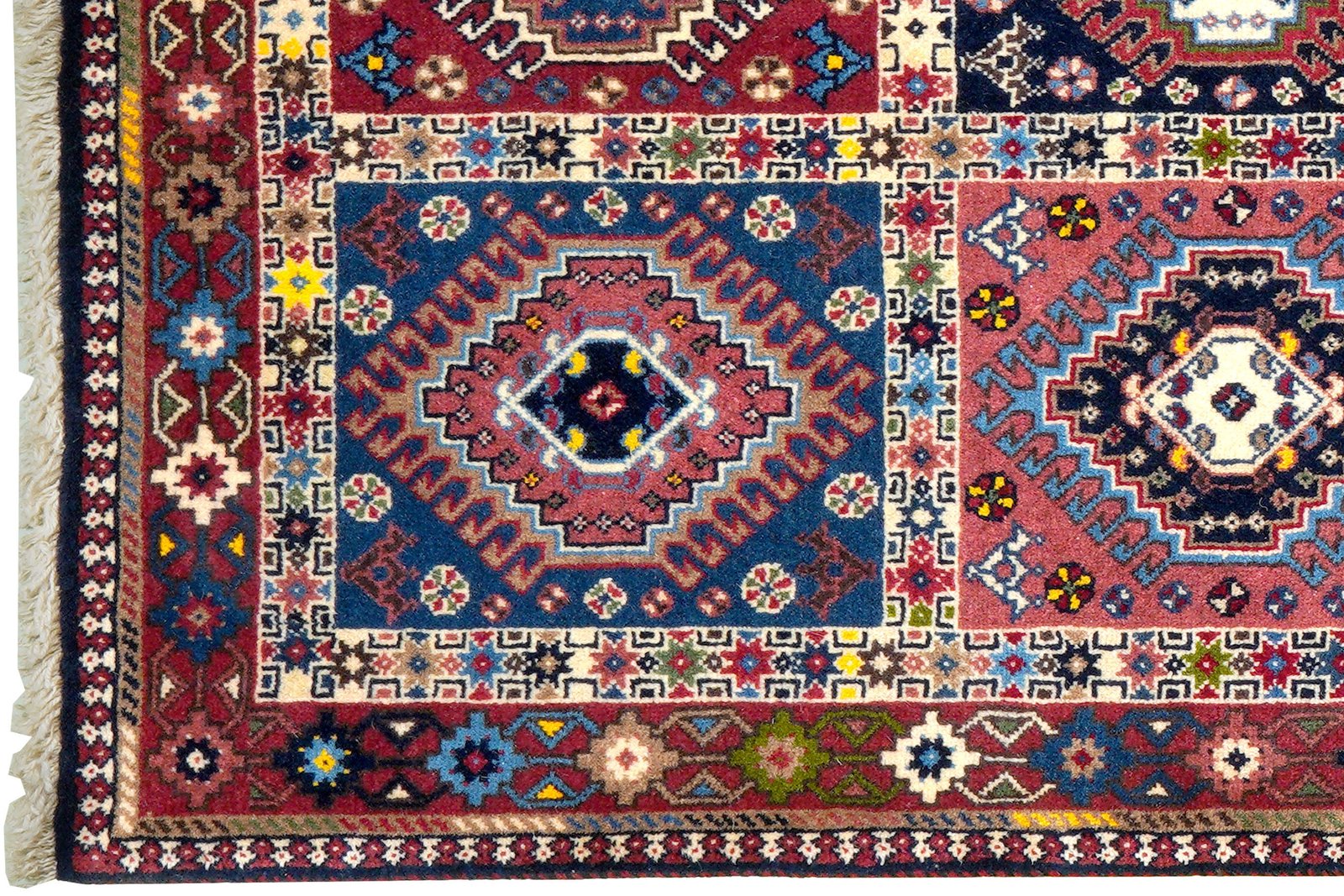 Yalameh — Hand-knotted, 82x203 cm, Multicolor, 100% Virgin Wool | View 3