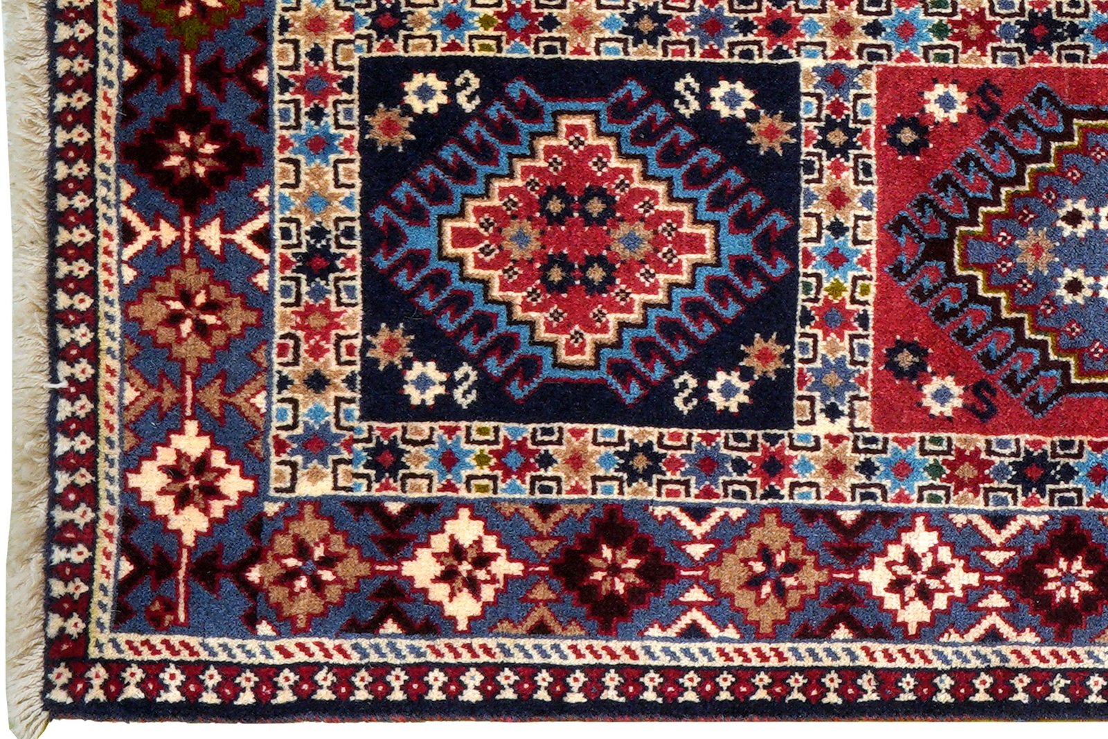 Yalameh — Hand-knotted, 82x125 cm, Multicolor, 100% Virgin Wool | View 3