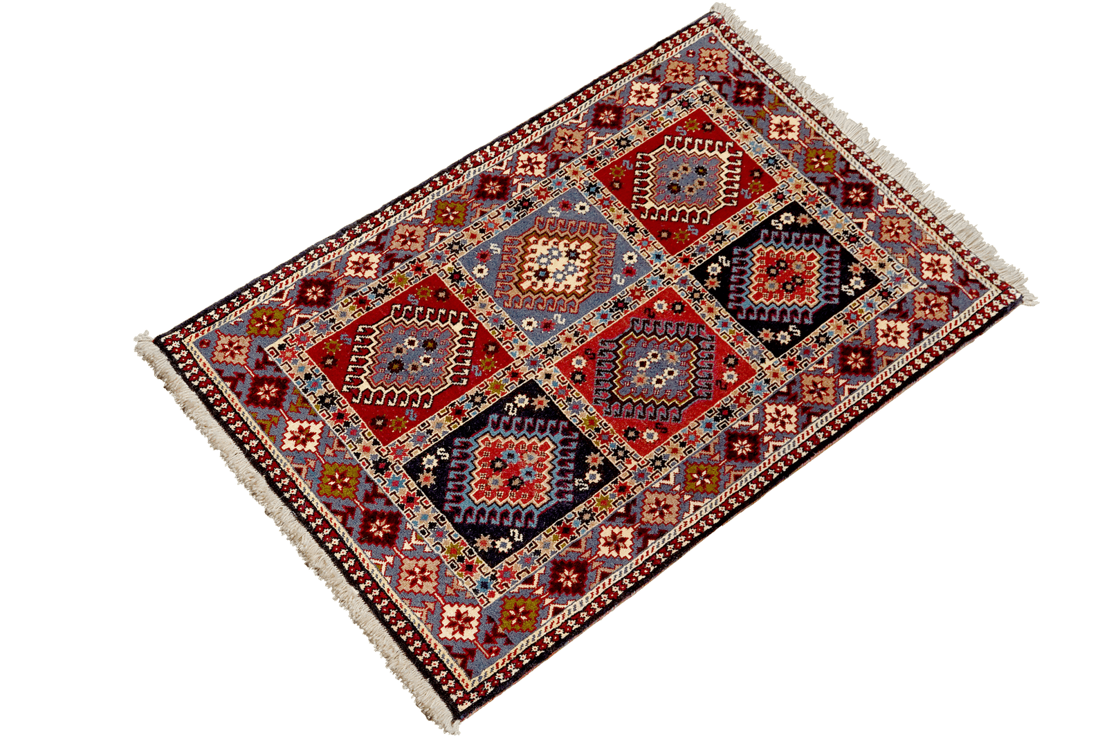 Yalameh — Hand-knotted, 82x125 cm, Multicolor, 100% Virgin Wool | View 5