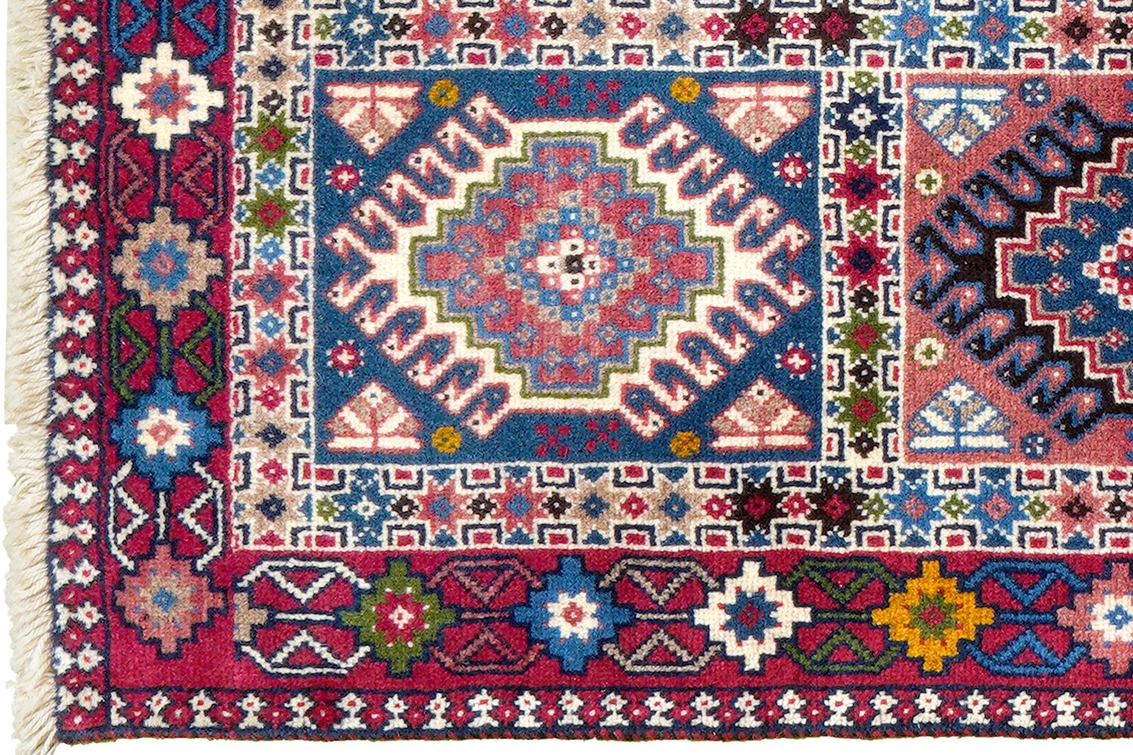 Yalameh — Hand-knotted, 80x126 cm, Multicolor, 100% Virgin Wool | View 3