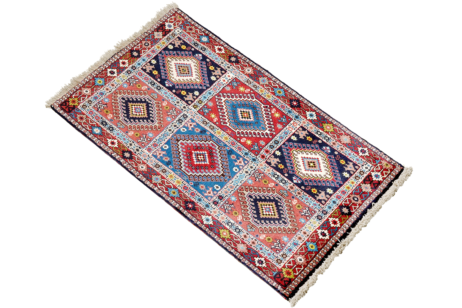 Yalameh — Hand-knotted, 82x133 cm, Multicolor, 100% Virgin Wool | View 4