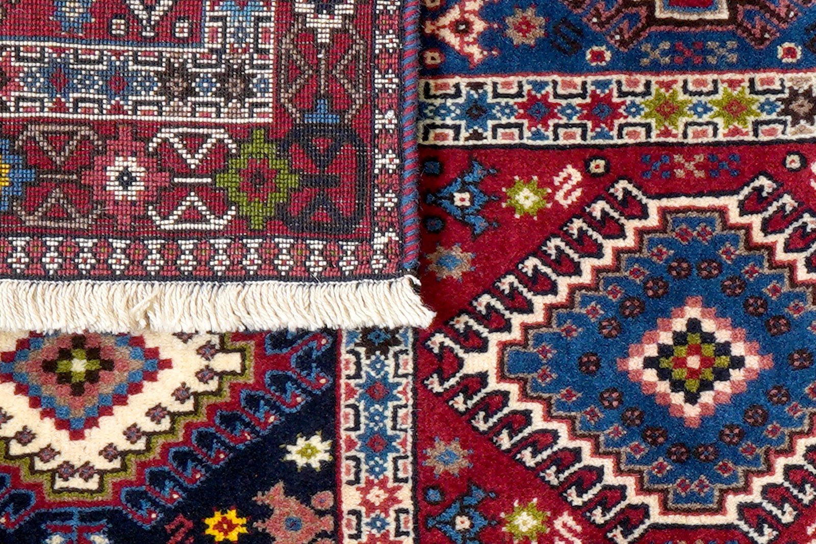Yalameh — Hand-knotted, 82x133 cm, Multicolor, 100% Virgin Wool | View 7