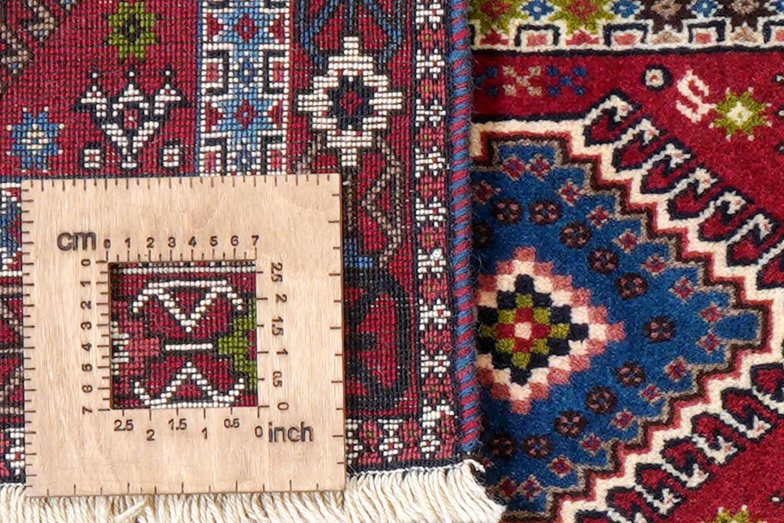 Yalameh — Hand-knotted, 82x133 cm, Multicolor, 100% Virgin Wool | View 8
