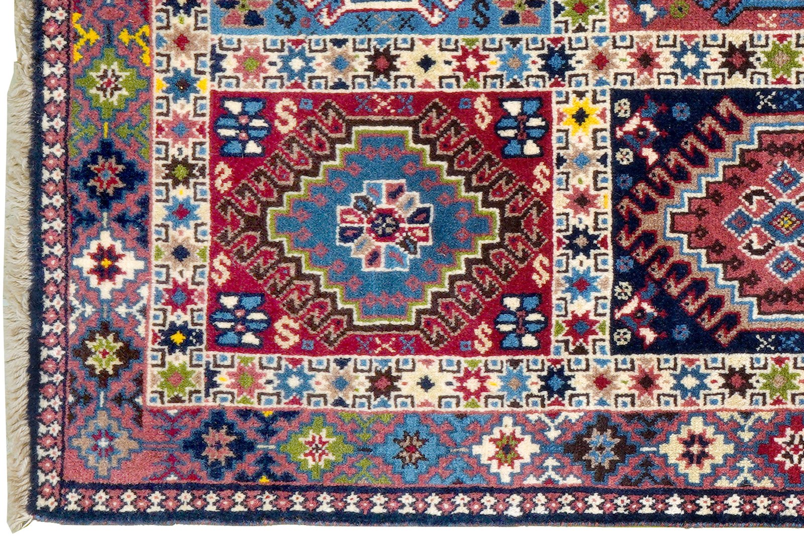 Yalameh — Hand-knotted, 85x130 cm, Multicolor, 100% Virgin Wool | View 3
