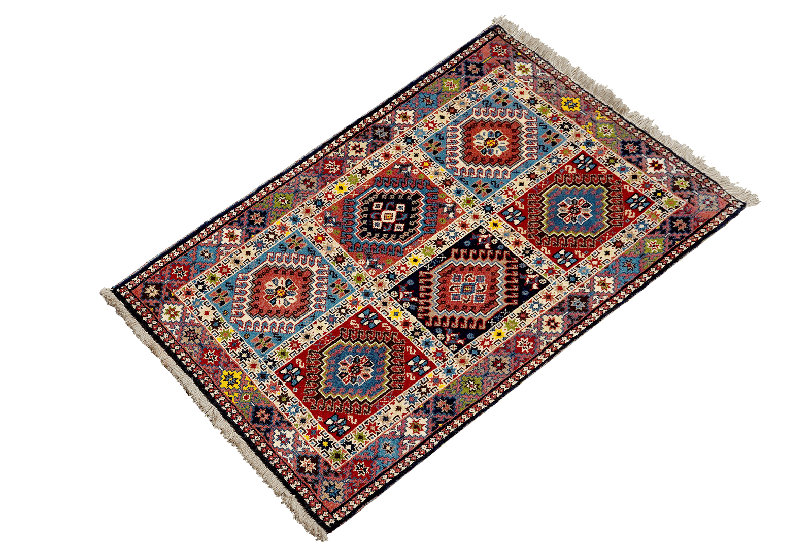 Yalameh — Hand-knotted, 85x130 cm, Multicolor, 100% Virgin Wool | View 5