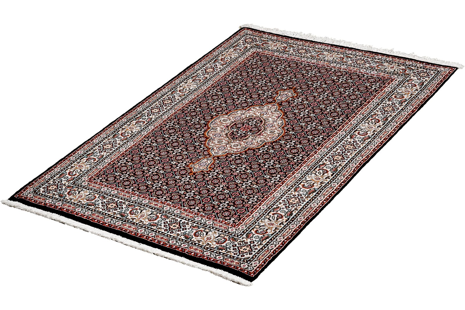 Moud Mahi — Hand-knotted, 94x150 cm, Blue, 100% Virgin Wool | View 5