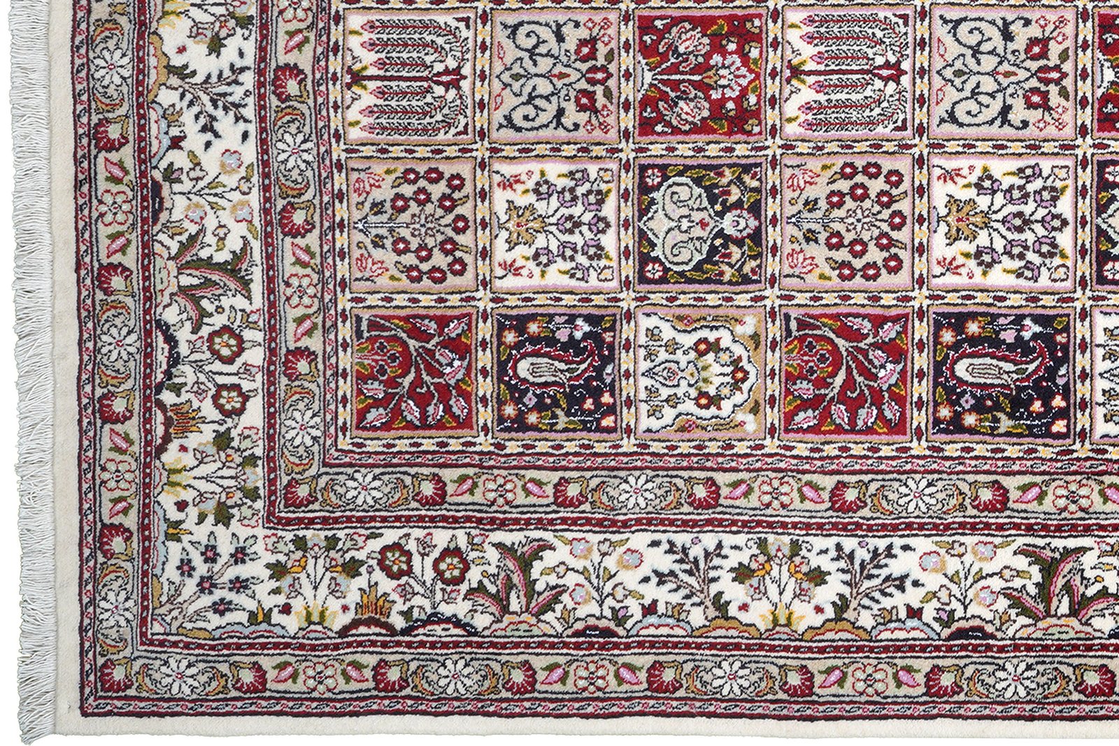 Moud Felder — Hand-knotted, 143x201 cm, Multicolor, 100% Virgin Wool | View 3
