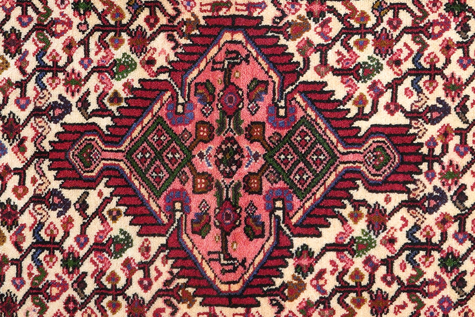 Assadabad — Hand-knotted, 76x197 cm, Beige, 100% Virgin Wool | View 6