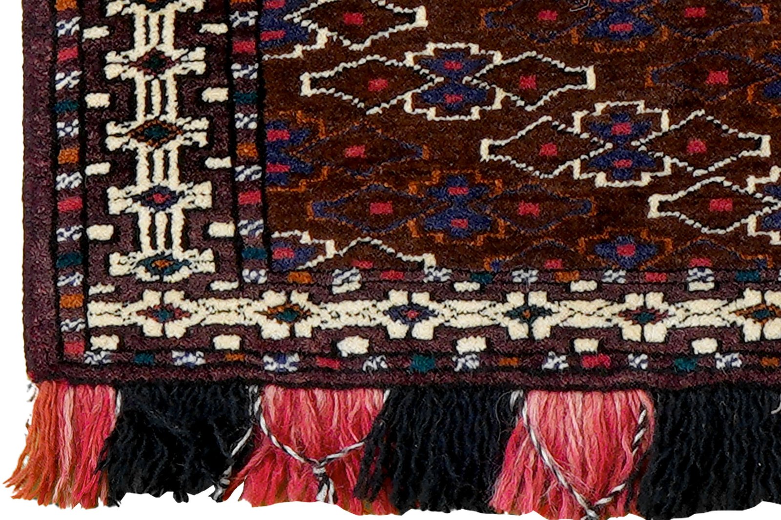 Turkman — Hand-knotted, 70x33 cm, Multicolor, 100% Virgin Wool | View 3