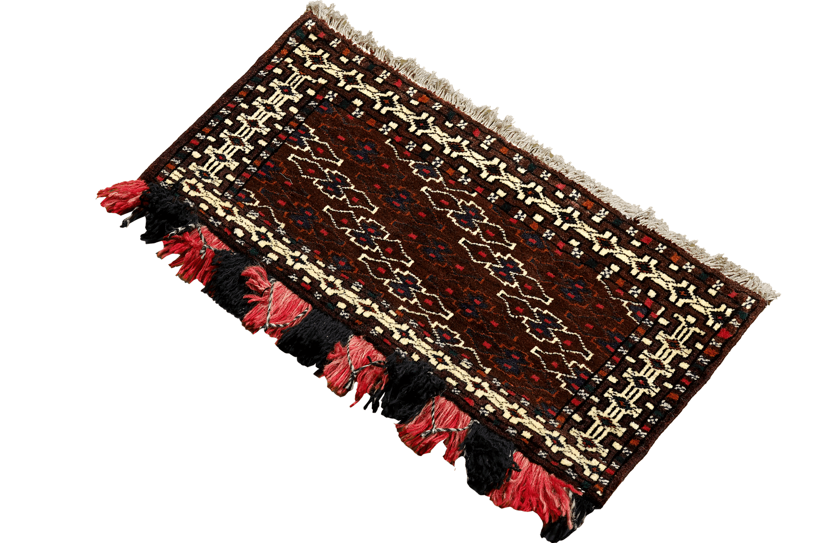 Turkman — Hand-knotted, 70x33 cm, Multicolor, 100% Virgin Wool | View 5