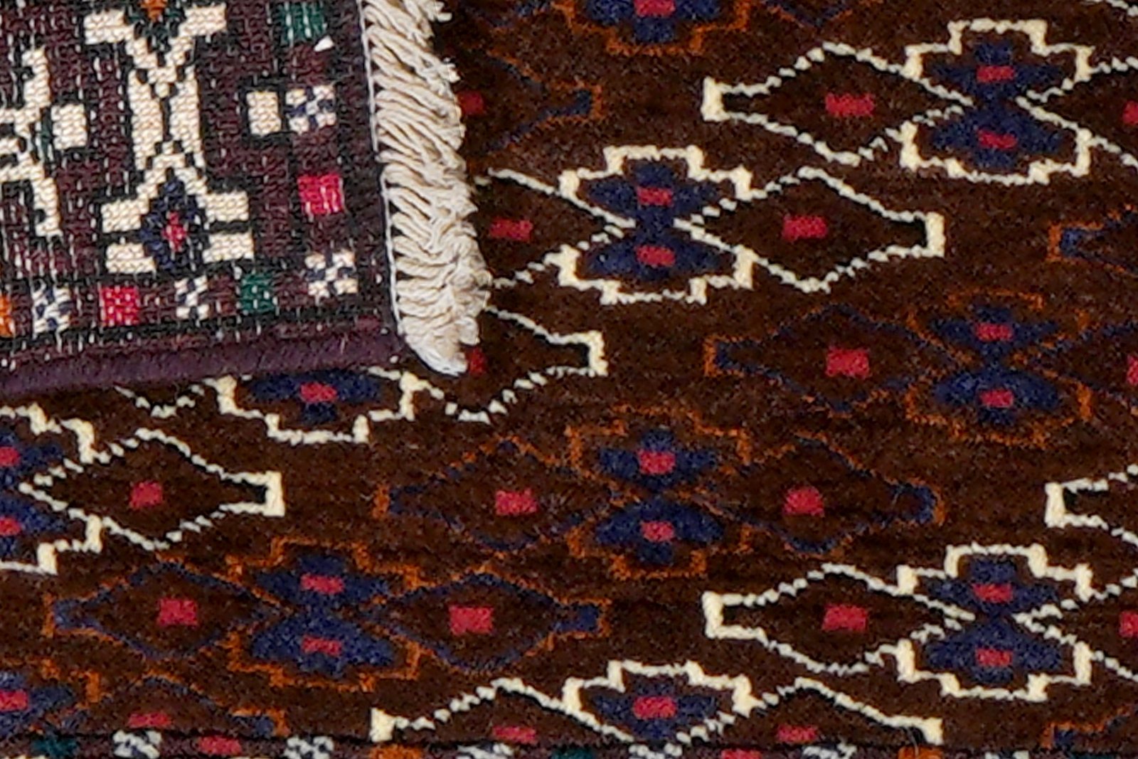 Turkman — Hand-knotted, 70x33 cm, Multicolor, 100% Virgin Wool | View 7