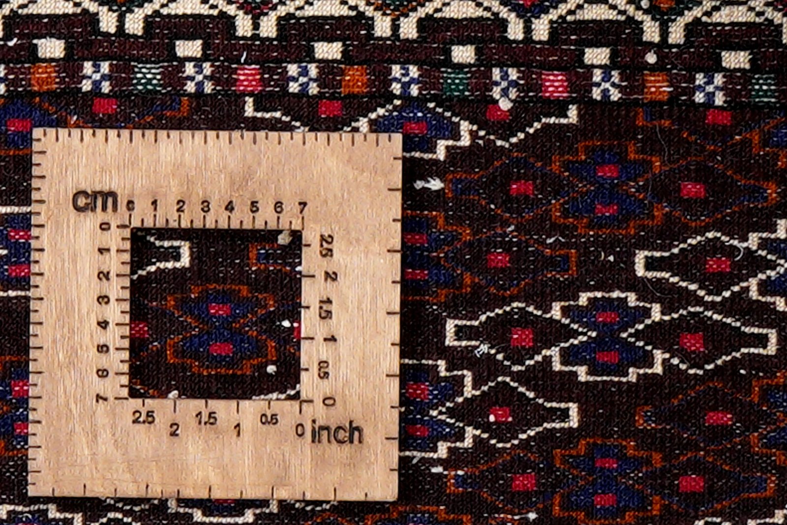 Turkman — Hand-knotted, 70x33 cm, Multicolor, 100% Virgin Wool | View 8