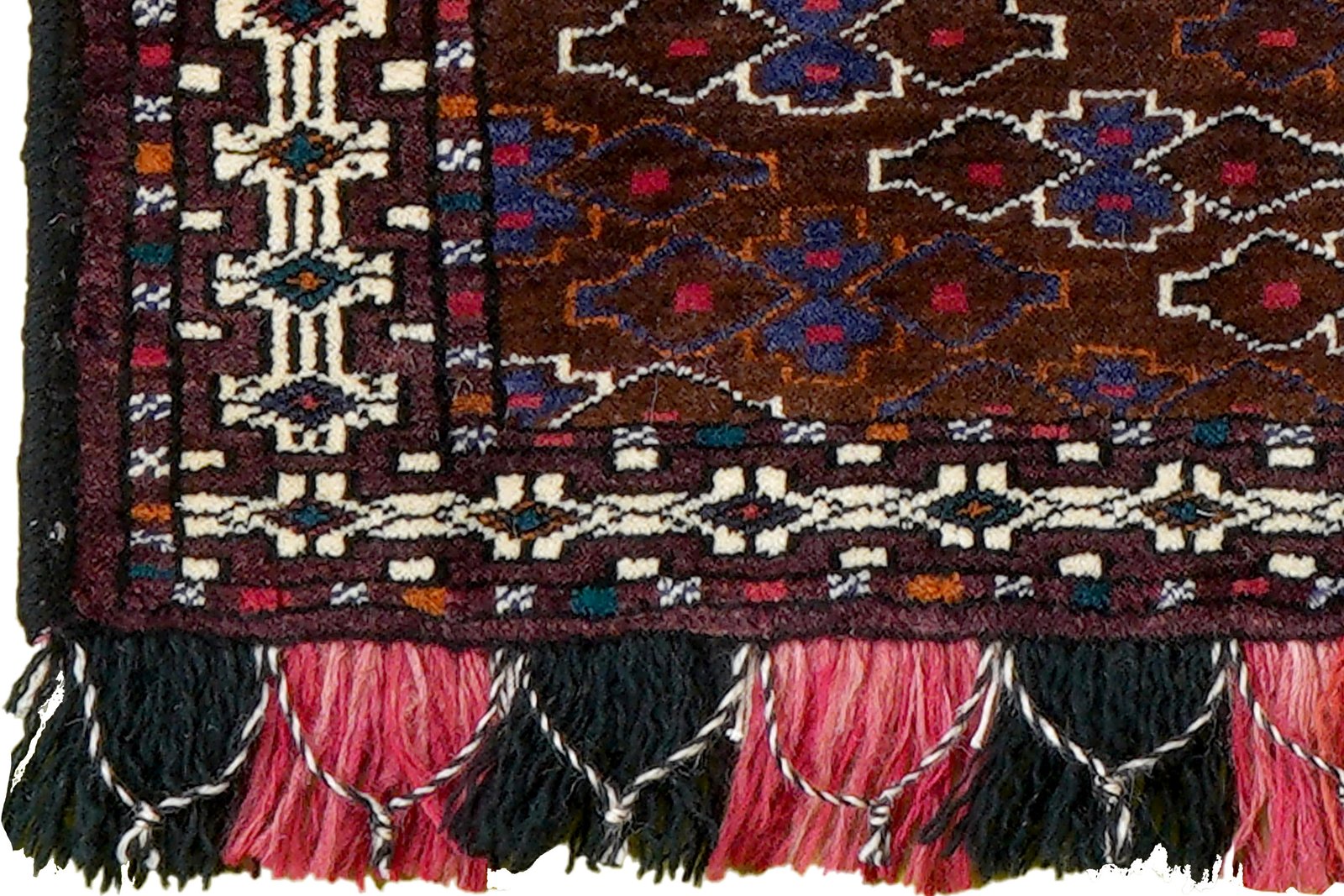 Turkman — Hand-knotted, 73x34 cm, Multicolor, 100% Virgin Wool | View 3