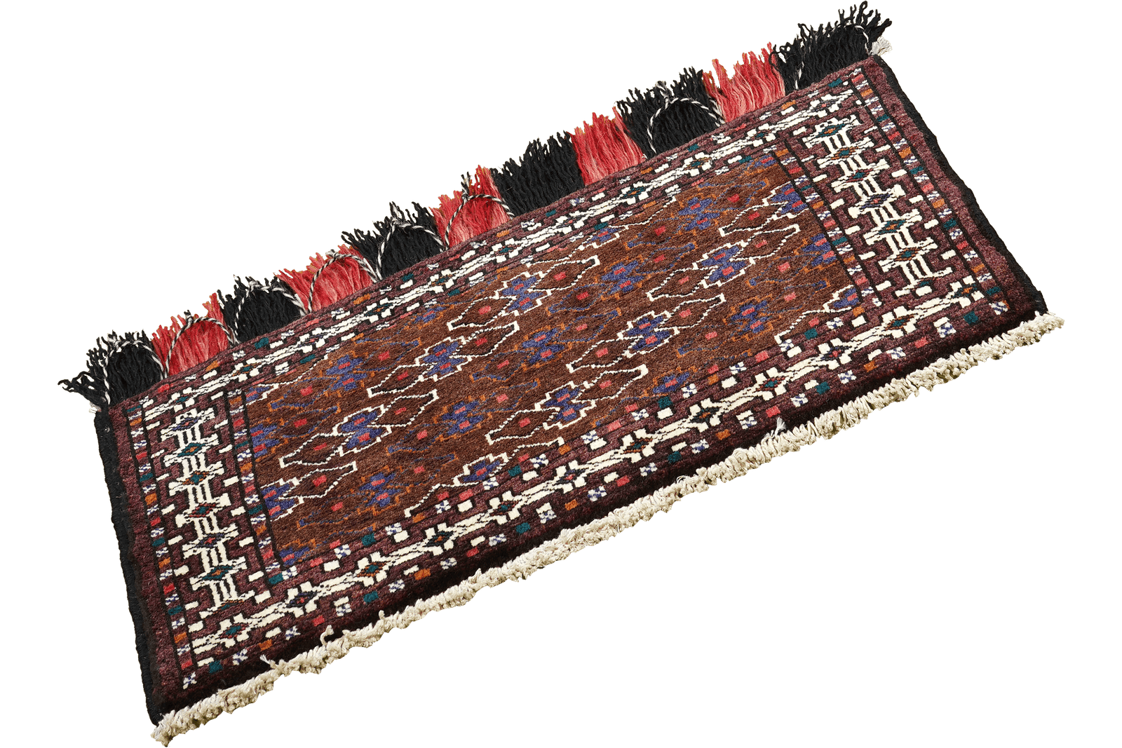 Turkman — Hand-knotted, 73x34 cm, Multicolor, 100% Virgin Wool | View 4