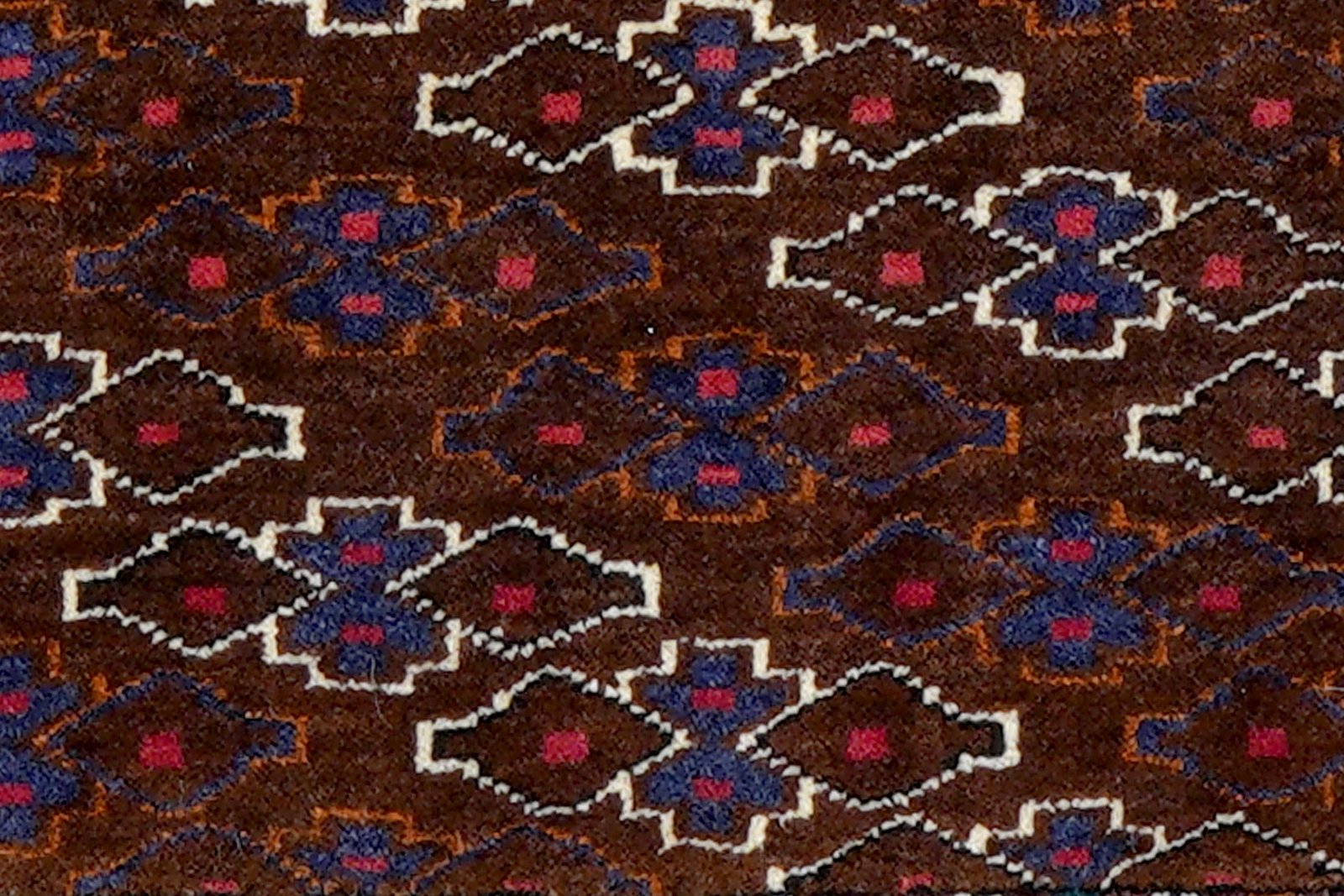 Turkman — Hand-knotted, 73x34 cm, Multicolor, 100% Virgin Wool | View 6