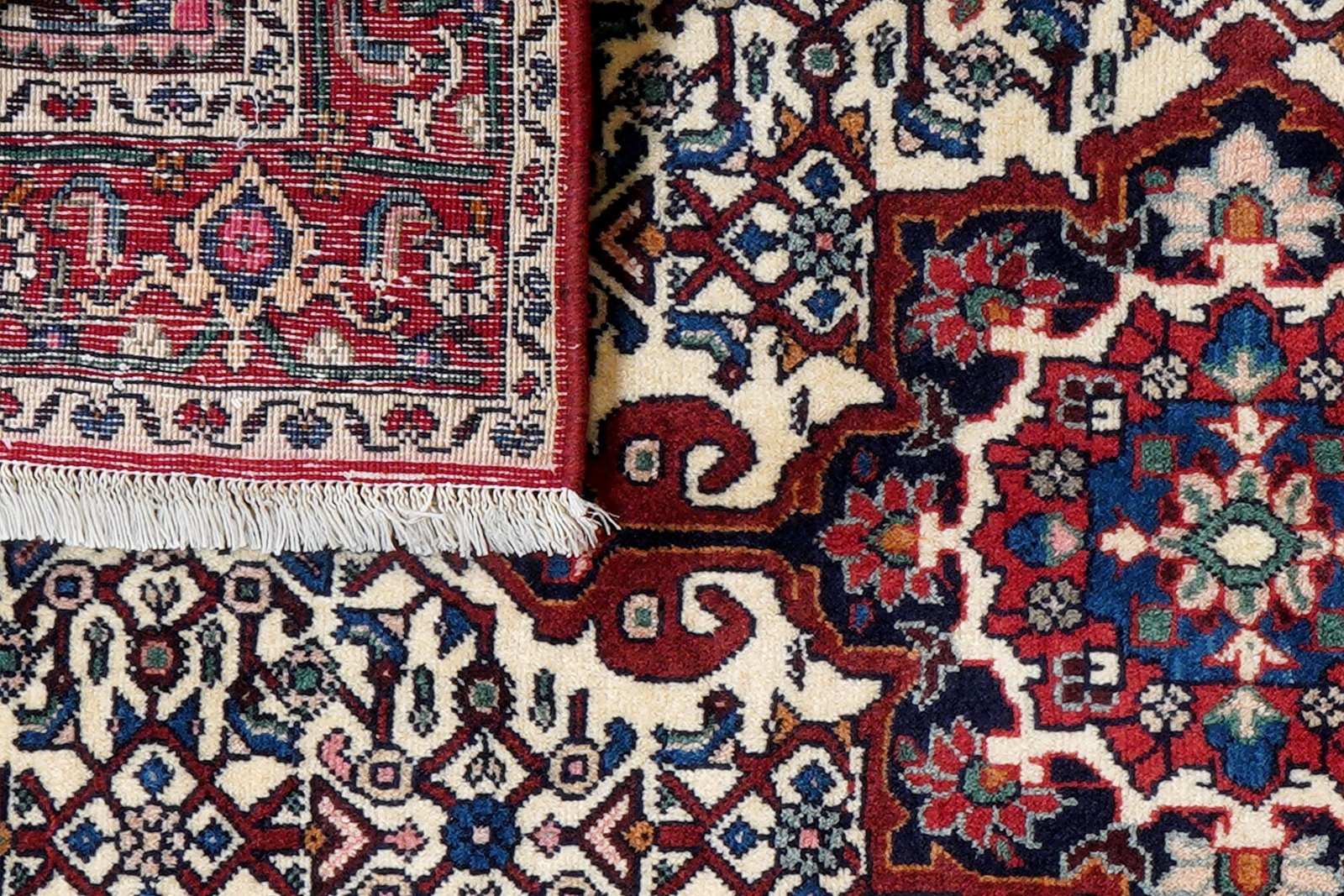 Bidjar Zandjan — Hand-knotted, 102x146 cm, Beige, 100% Virgin Wool | View 7