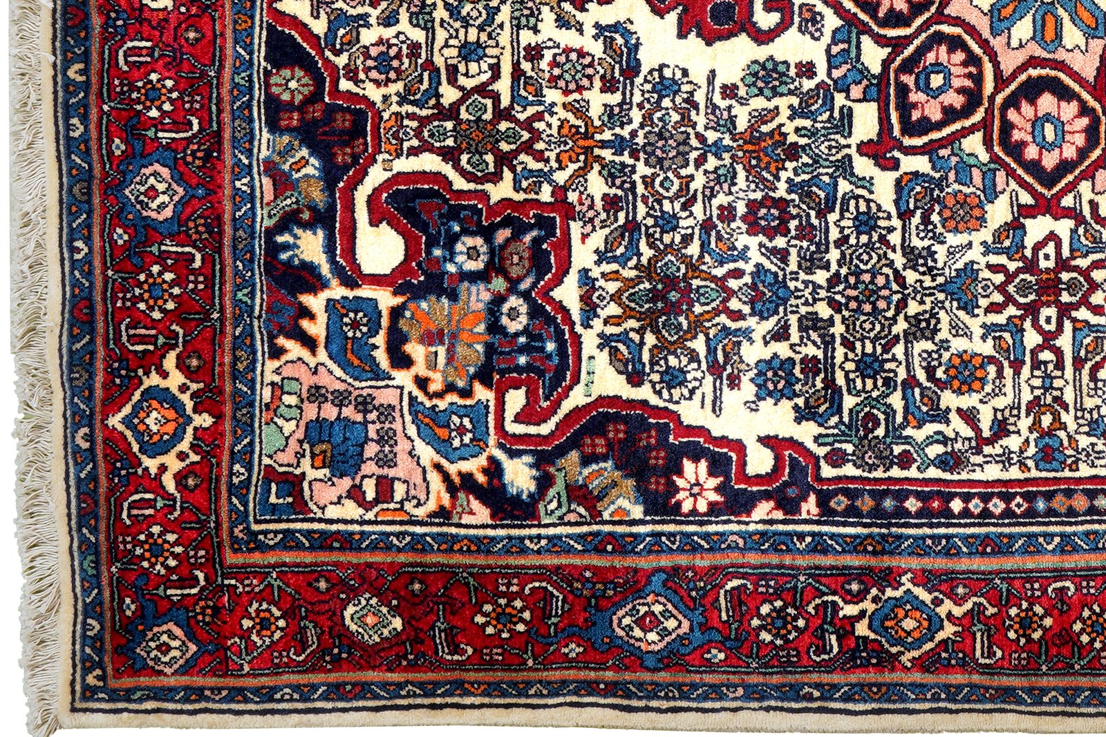 Bidjar Zandjan — Hand-knotted, 112x158 cm, Beige, 100% Virgin Wool | View 3