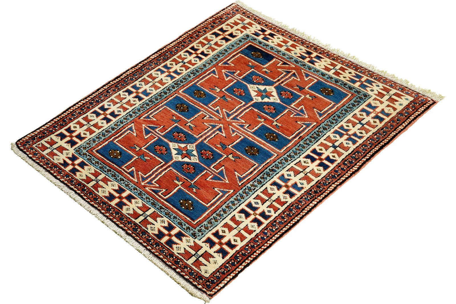 Kars — Hand-knotted, 85x118 cm, Multicolor, 100% Virgin Wool | View 5