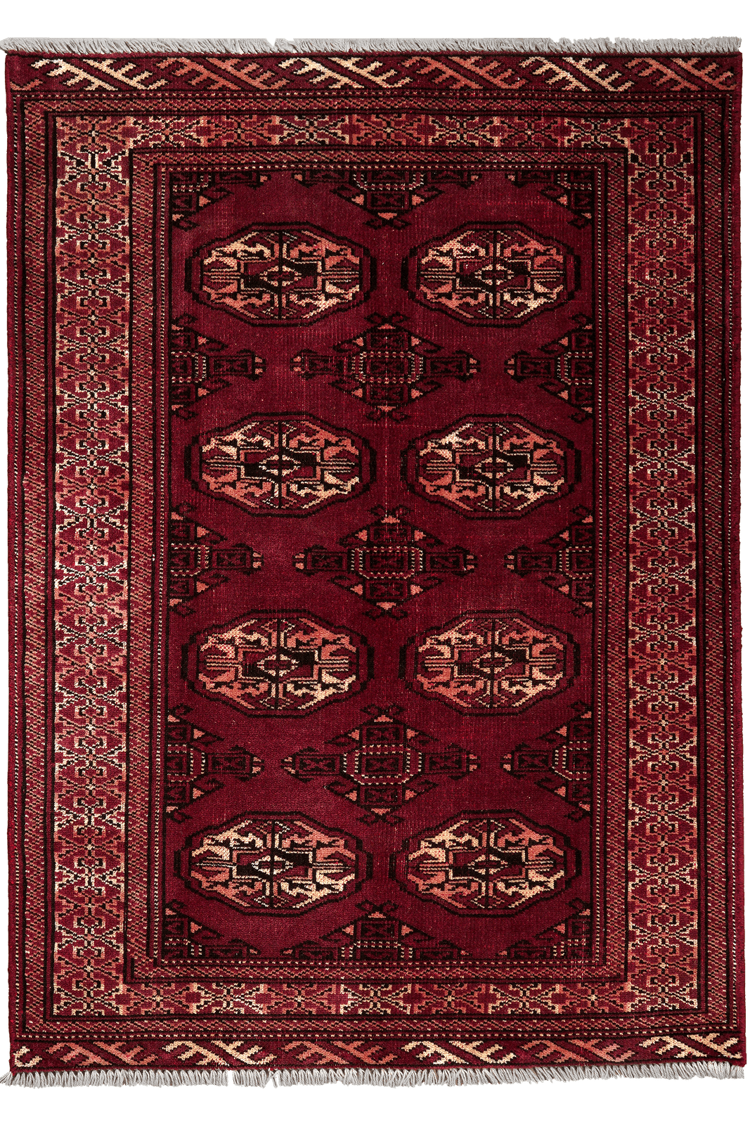 Heritage — Hand-knotted, 96x138 cm, Red, 100% Virgin Wool | Main view
