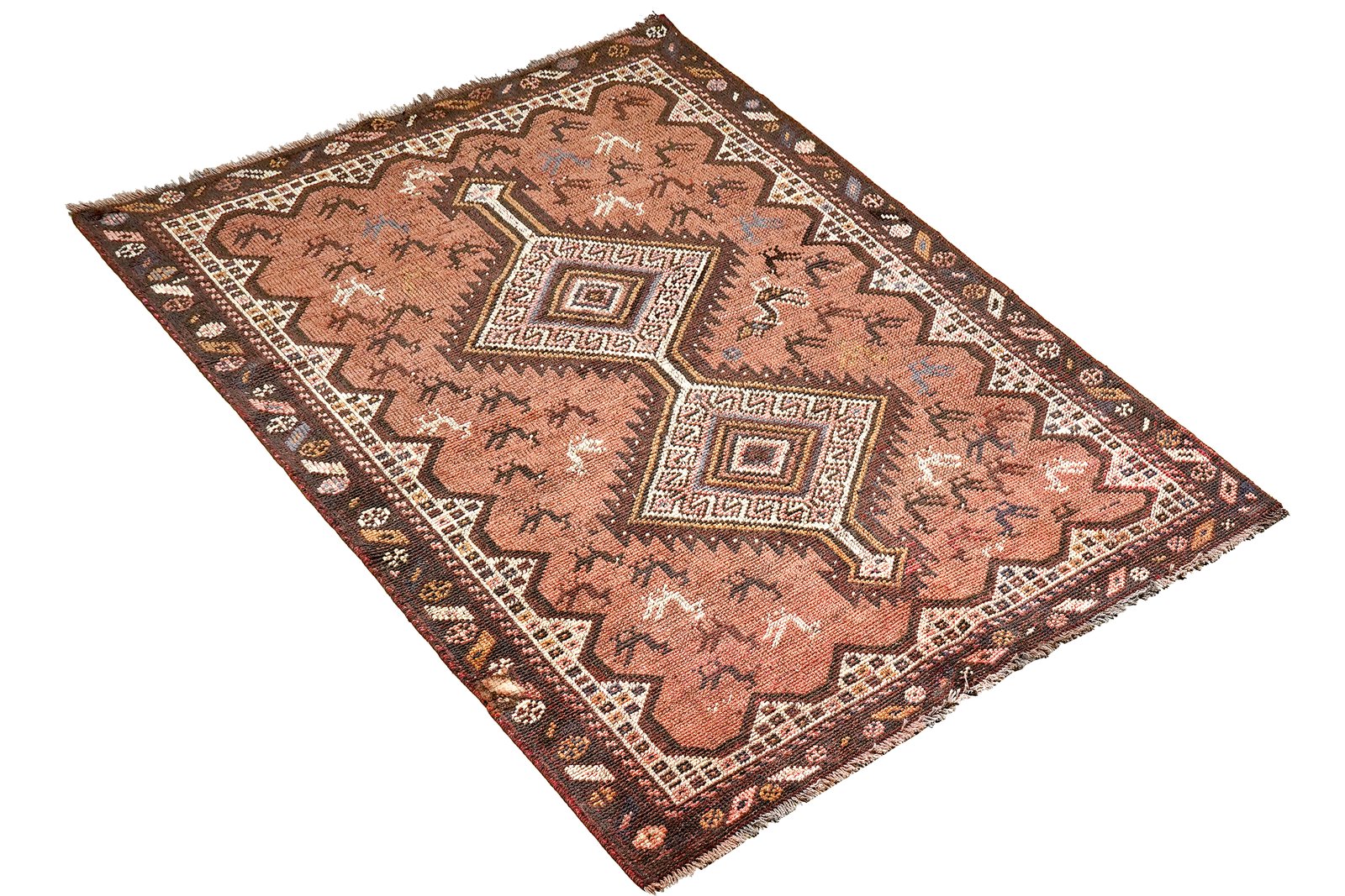 Heritage — Hand-knotted, 154x223 cm, Red, 100% Virgin Wool | View 4