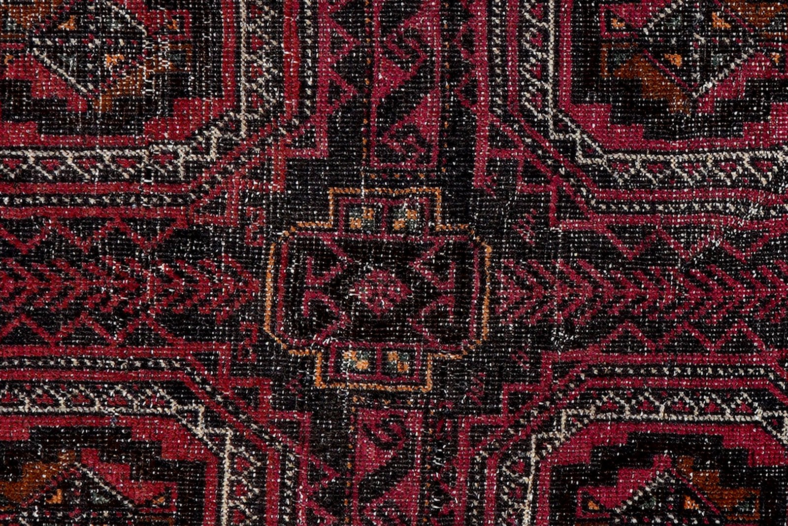 Heritage — Hand-knotted, 94x193 cm, Black, 100% Virgin Wool | View 6
