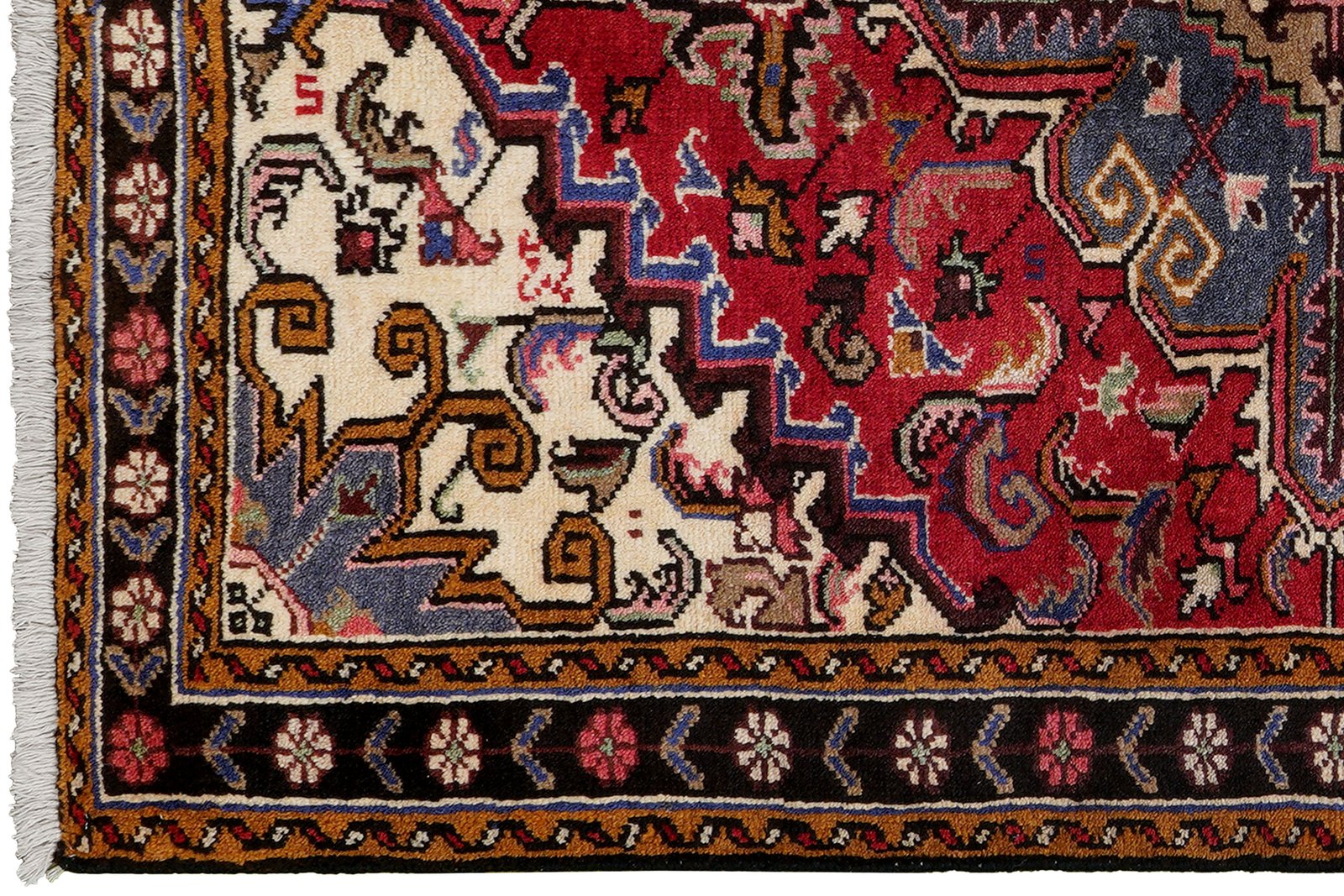 Mehrewan — Hand-knotted, 102x150 cm, Red, 100% Virgin Wool | View 3