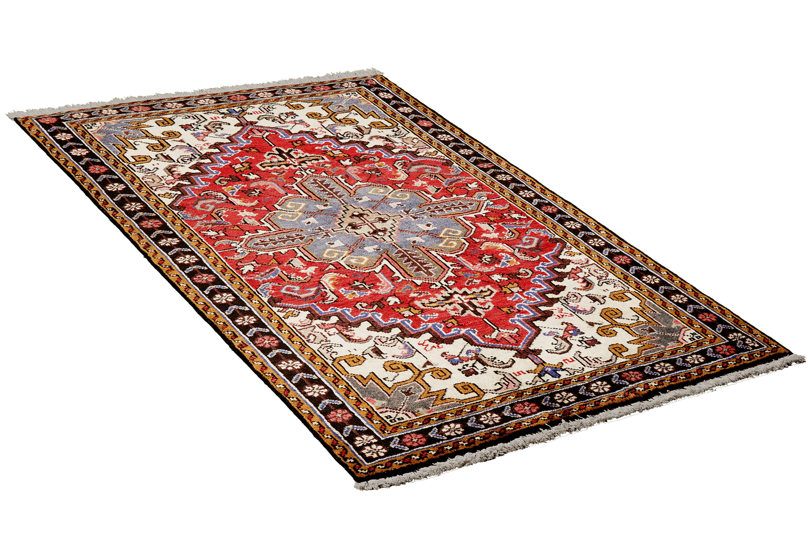 Mehrewan — Hand-knotted, 102x150 cm, Red, 100% Virgin Wool | View 4