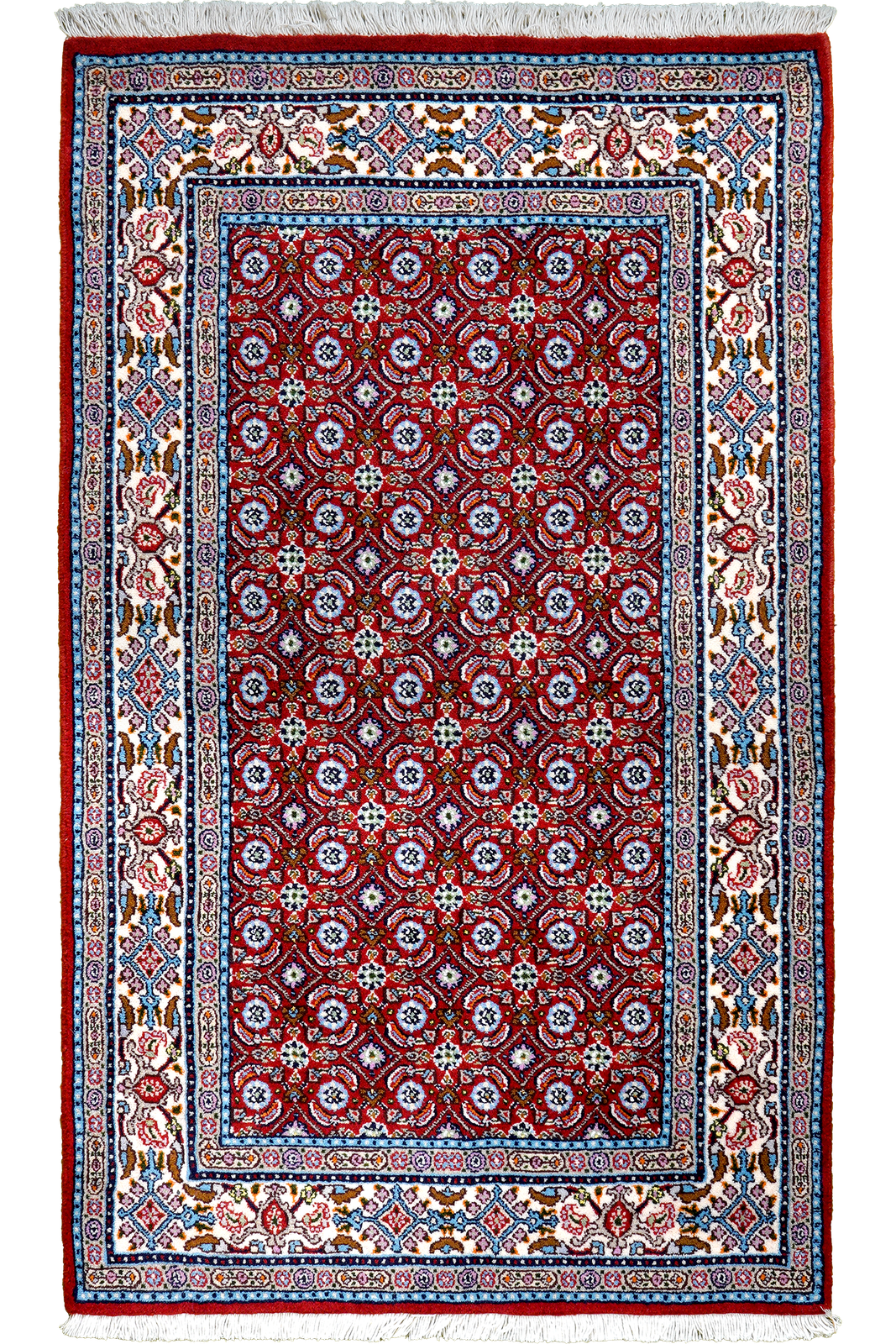 Moud Mahi — Hand-knotted, 76x124 cm, Multicolor, 100% Virgin Wool | Main view