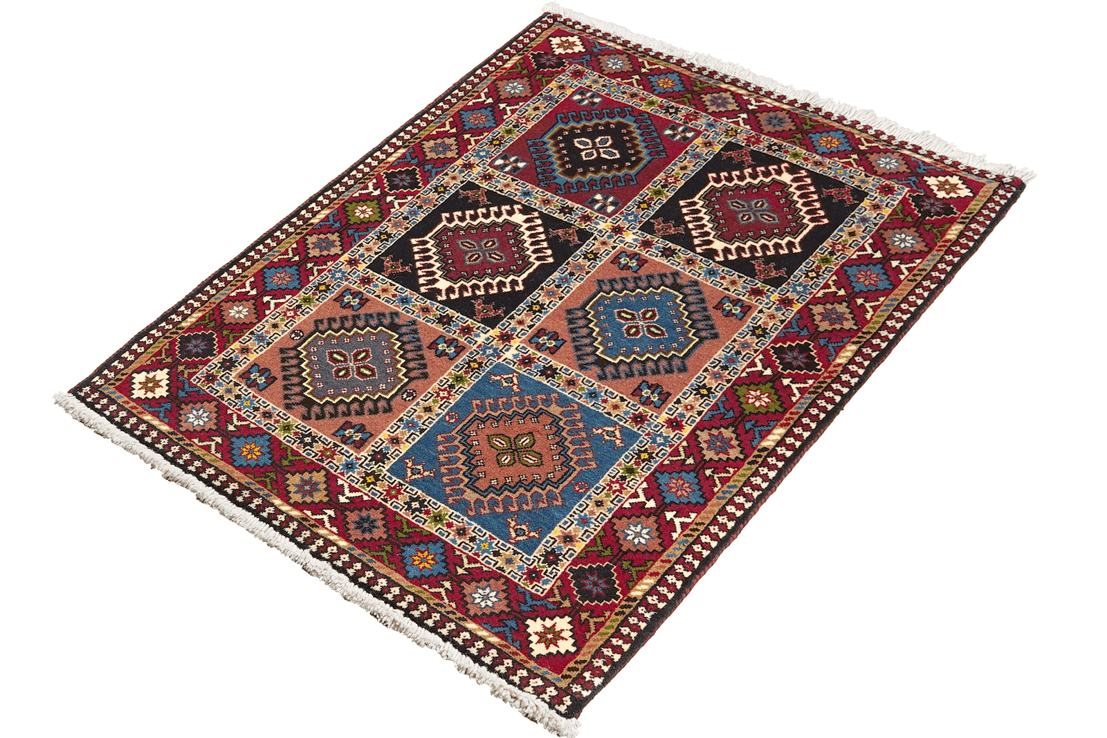 Yalameh — Hand-knotted, 85x139 cm, Multicolor, 100% Virgin Wool | View 5