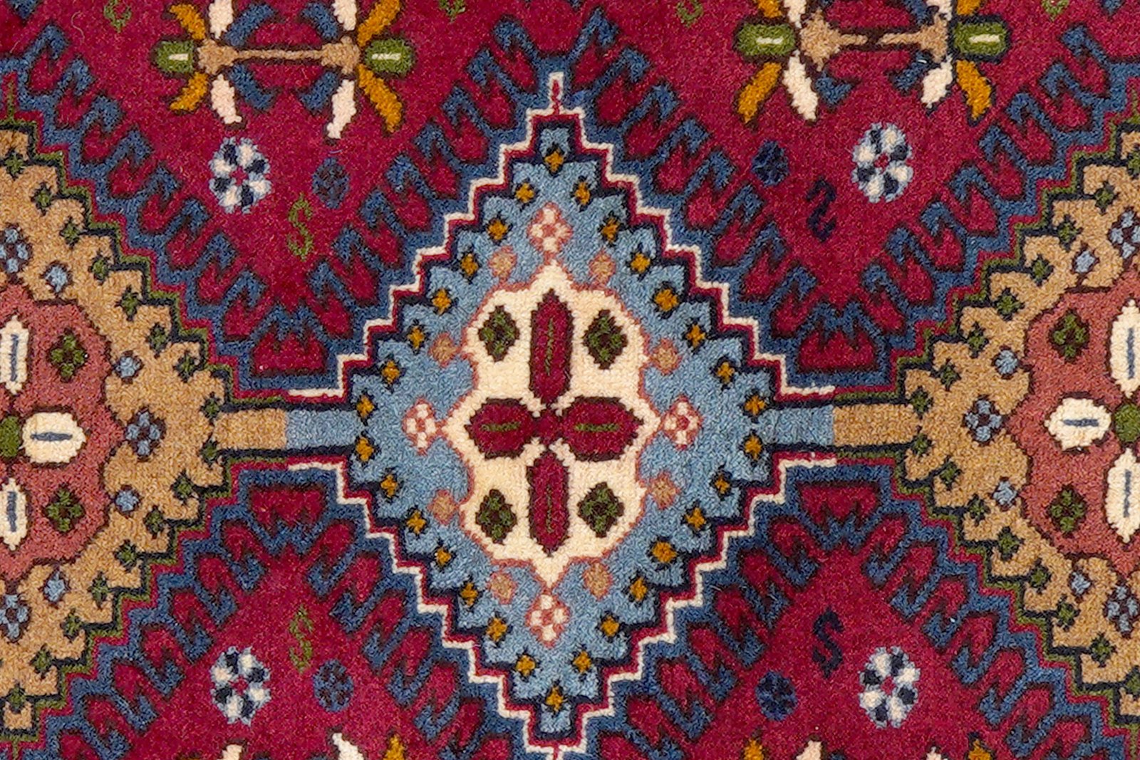 Yalameh — Hand-knotted, 84x191 cm, Red, 100% Virgin Wool | View 6