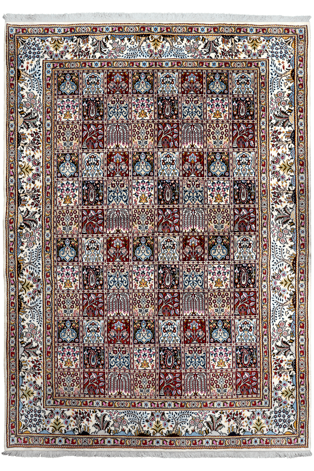 Moud Felder — Hand-knotted, 170x240 cm, Multicolor, 100% Virgin Wool | Main view