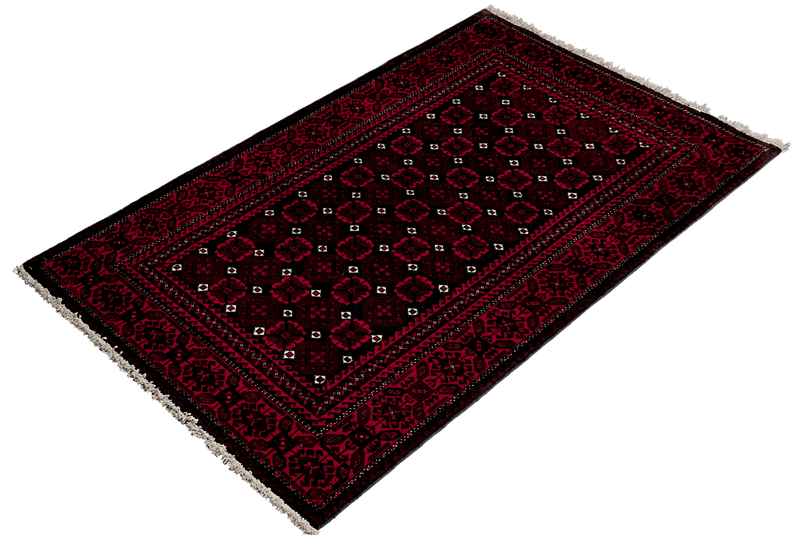 Belutch — Hand-knotted, 105x191 cm, Blue, 100% Virgin Wool | View 5