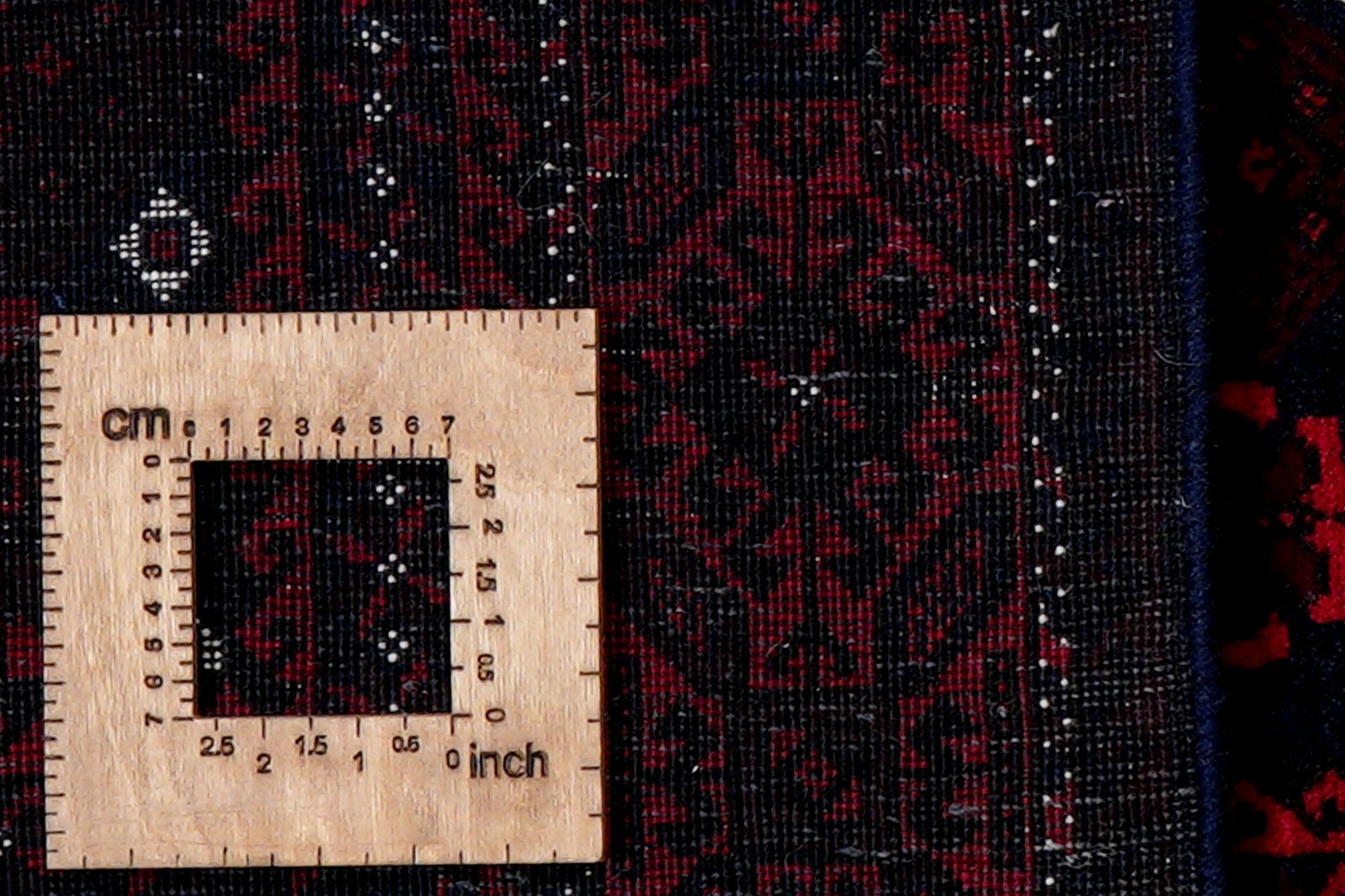 Belutch — Hand-knotted, 105x191 cm, Blue, 100% Virgin Wool | View 8