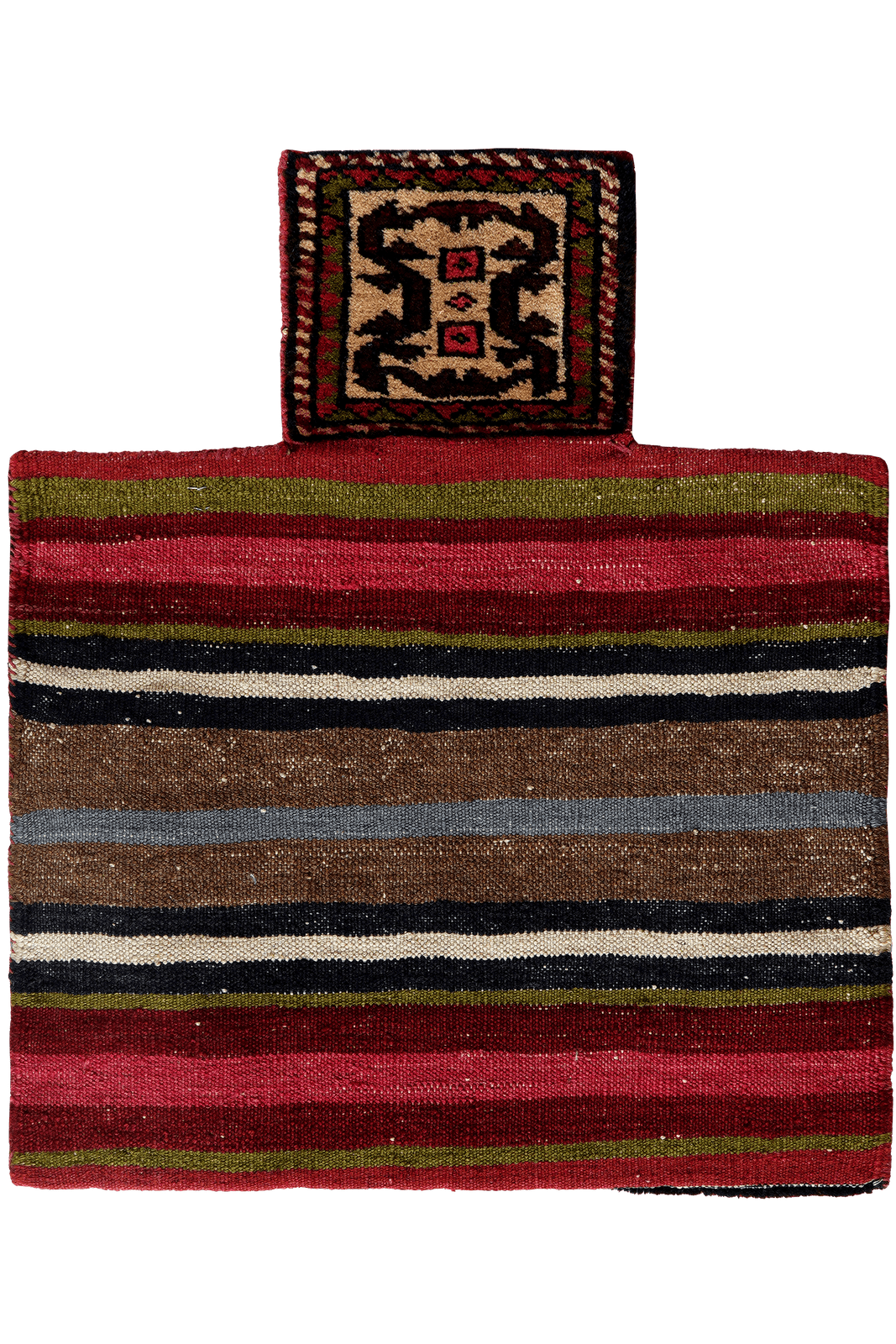 Namakdan — Hand-knotted, 53x46 cm, Red, 100% Virgin Wool | View 3