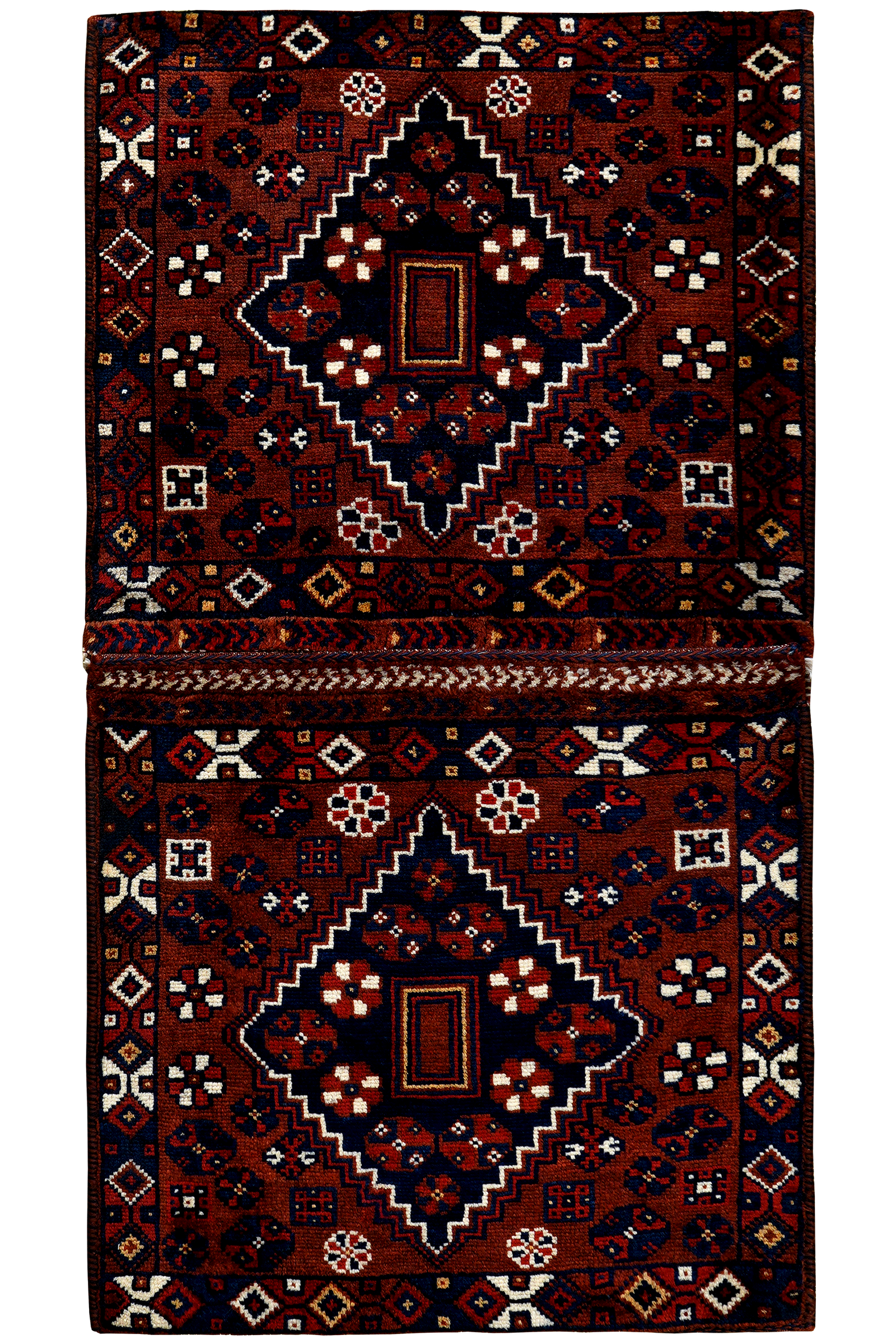 Khorjin — Handgefertigt, 123x69 cm, Bunt, 100% Virgin Wool | Main view