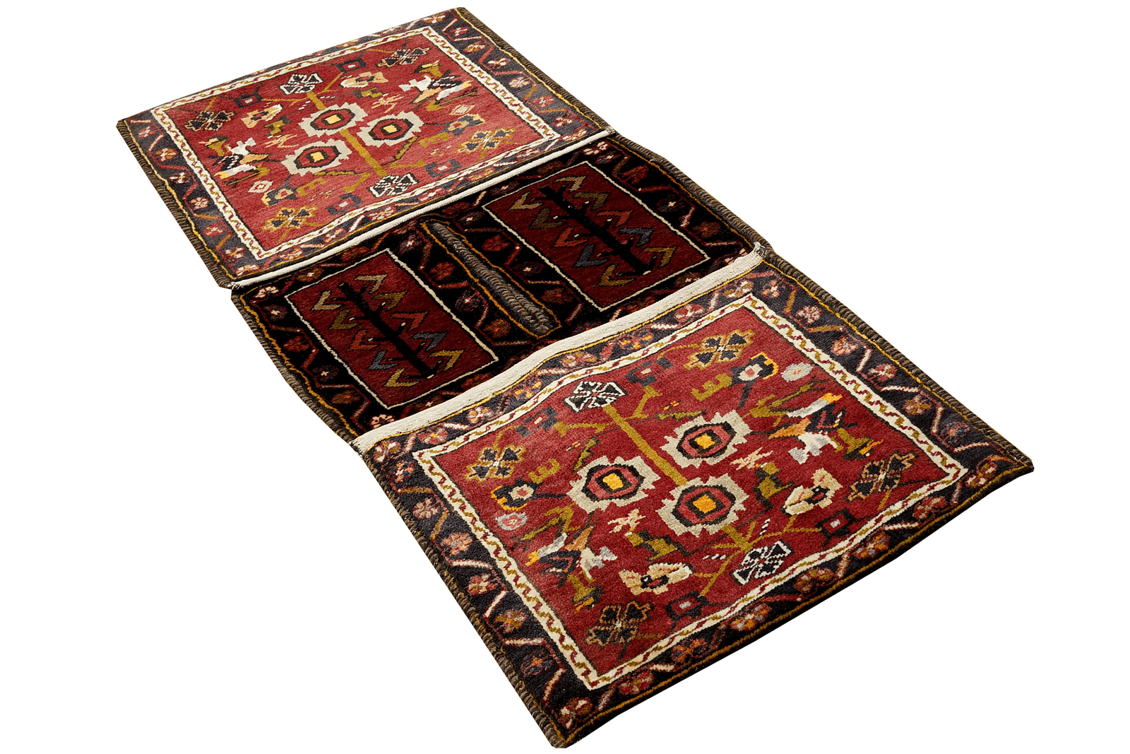 Khorjin — Handmade, 50x140 cm, Red, 100% Virgin Wool | View 5