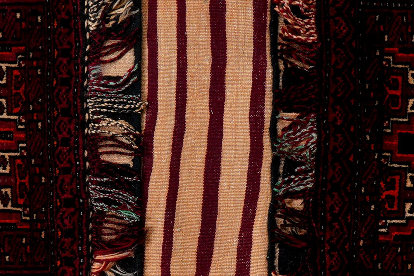 Khorjin — Handgefertigt, 89x48 cm, Rot, 100% Virgin Wool | View 6