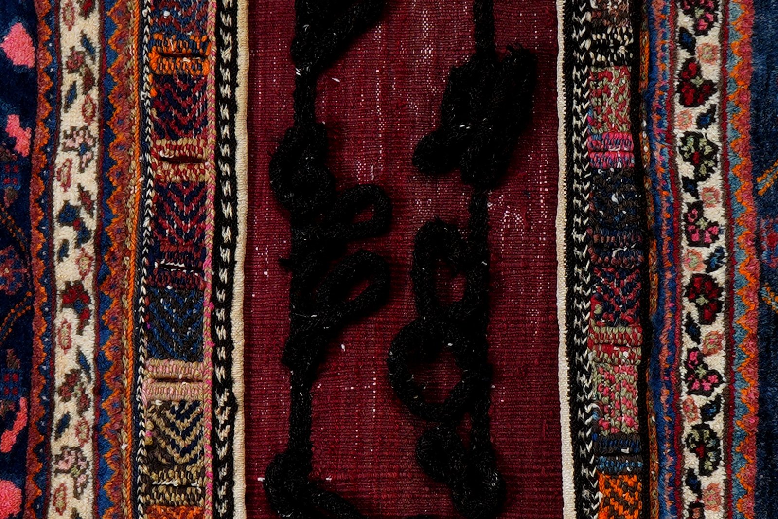 Khorjin — Handmade, 81x98 cm, Blue, 100% Virgin Wool | View 7