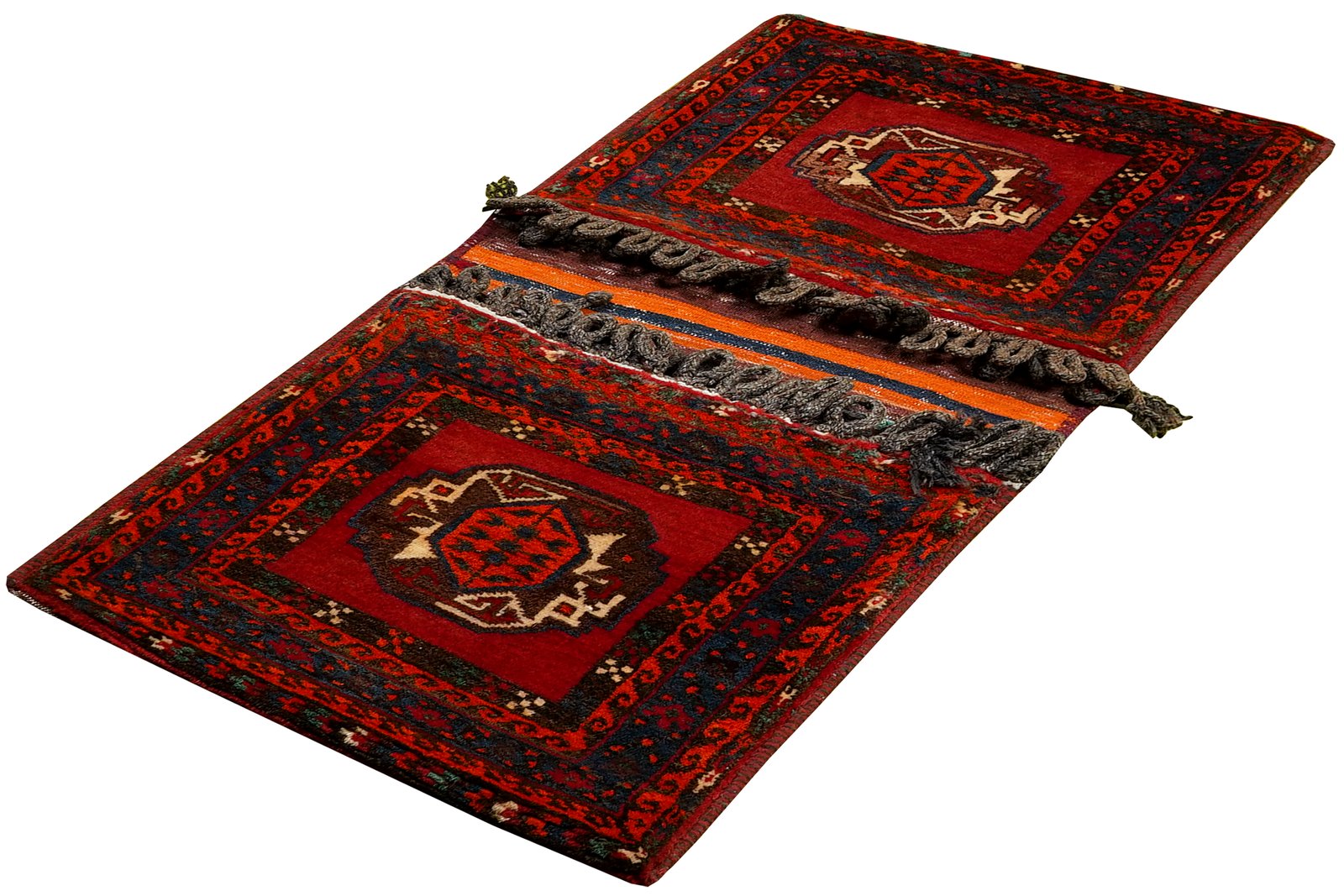 Khorjin — Handmade, 49x92 cm, Red, 100% Virgin Wool | View 6