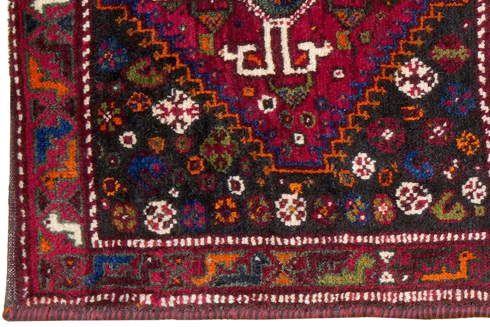 Khorjin — Handmade, 65x117 cm, Multicolor, 100% Virgin Wool | View 4
