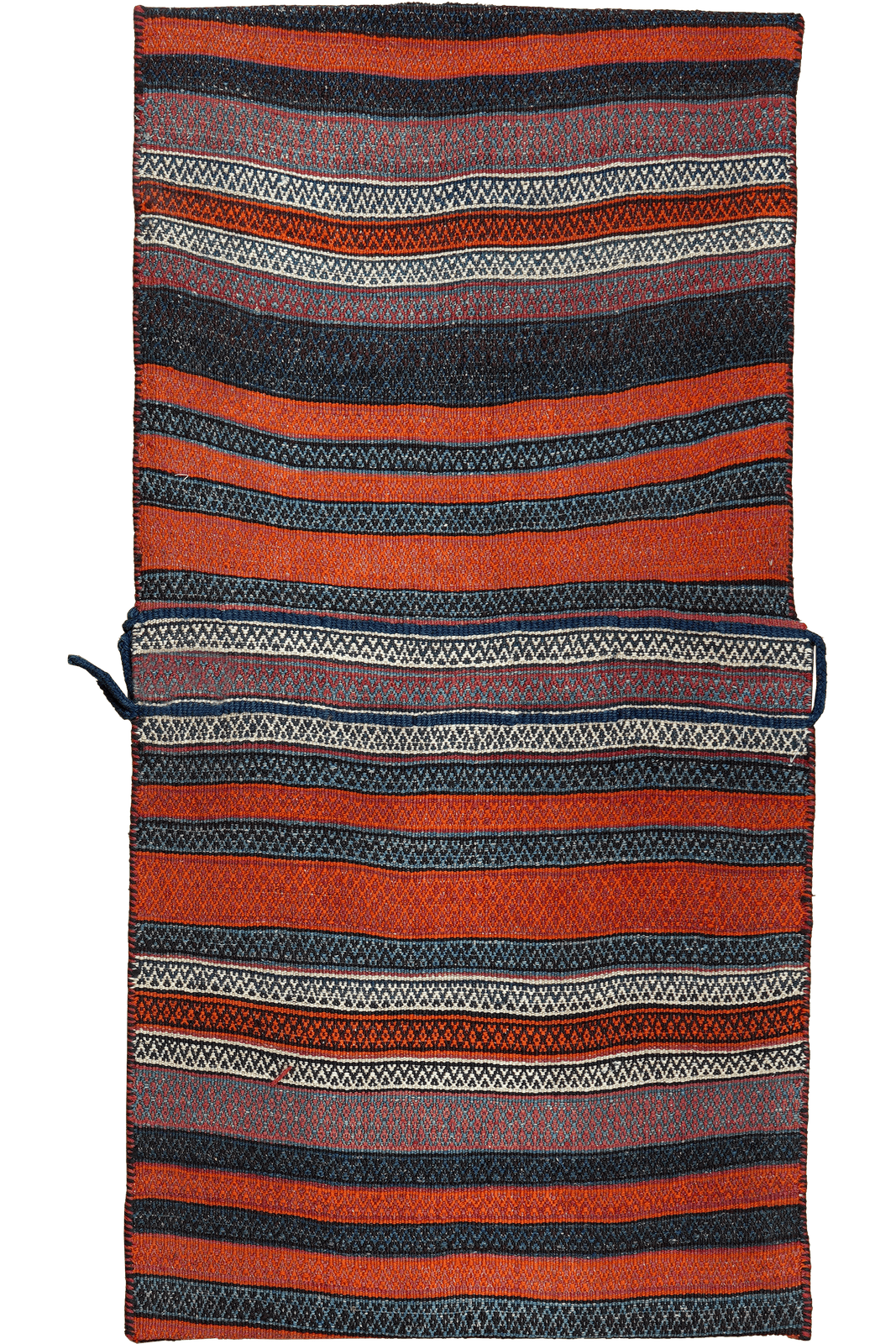 Khorjin — Handmade, 63x111 cm, Blue, 100% Virgin Wool | View 3